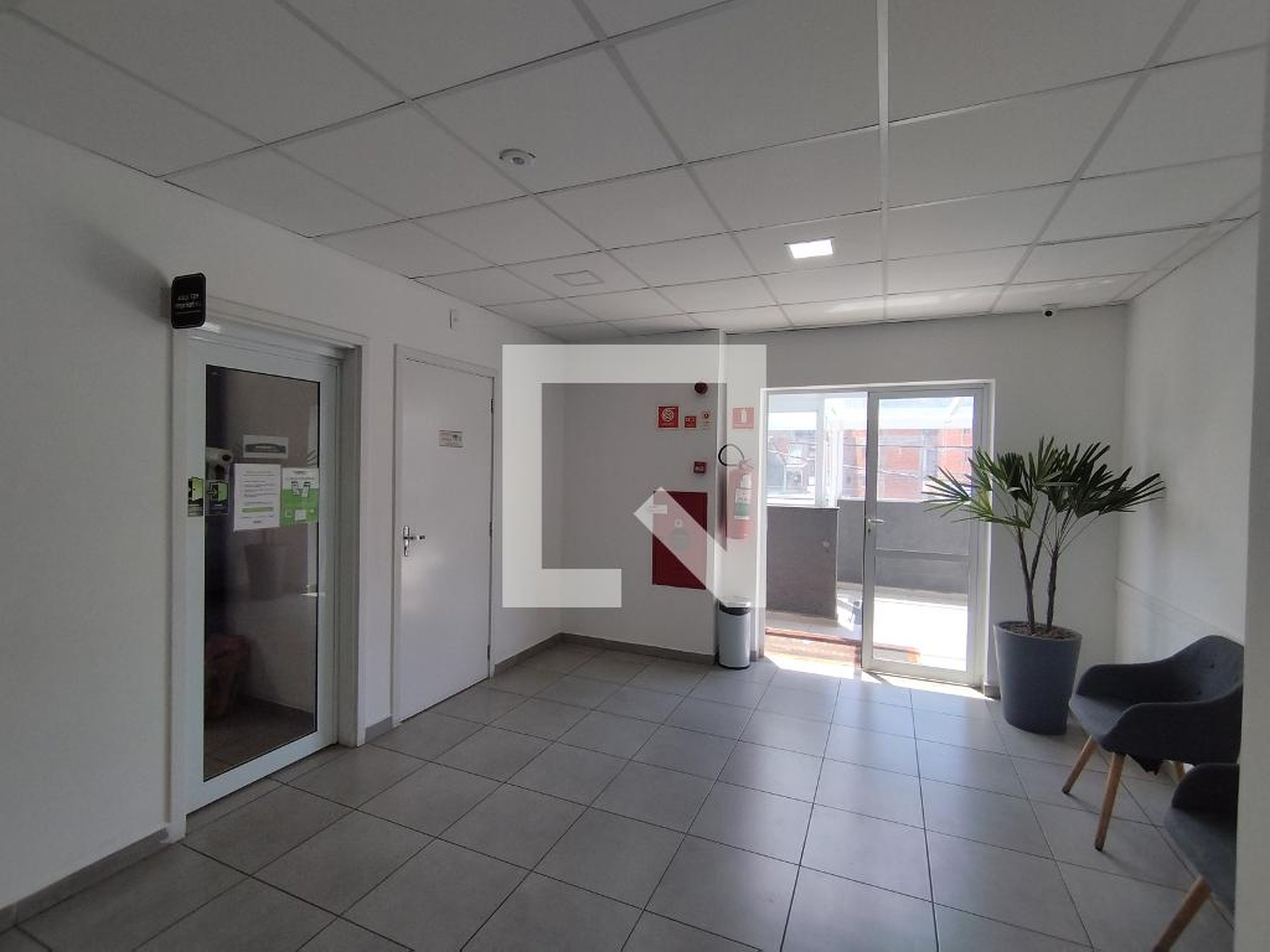 Hall de entrada - Prédio Residencial Alencar 74