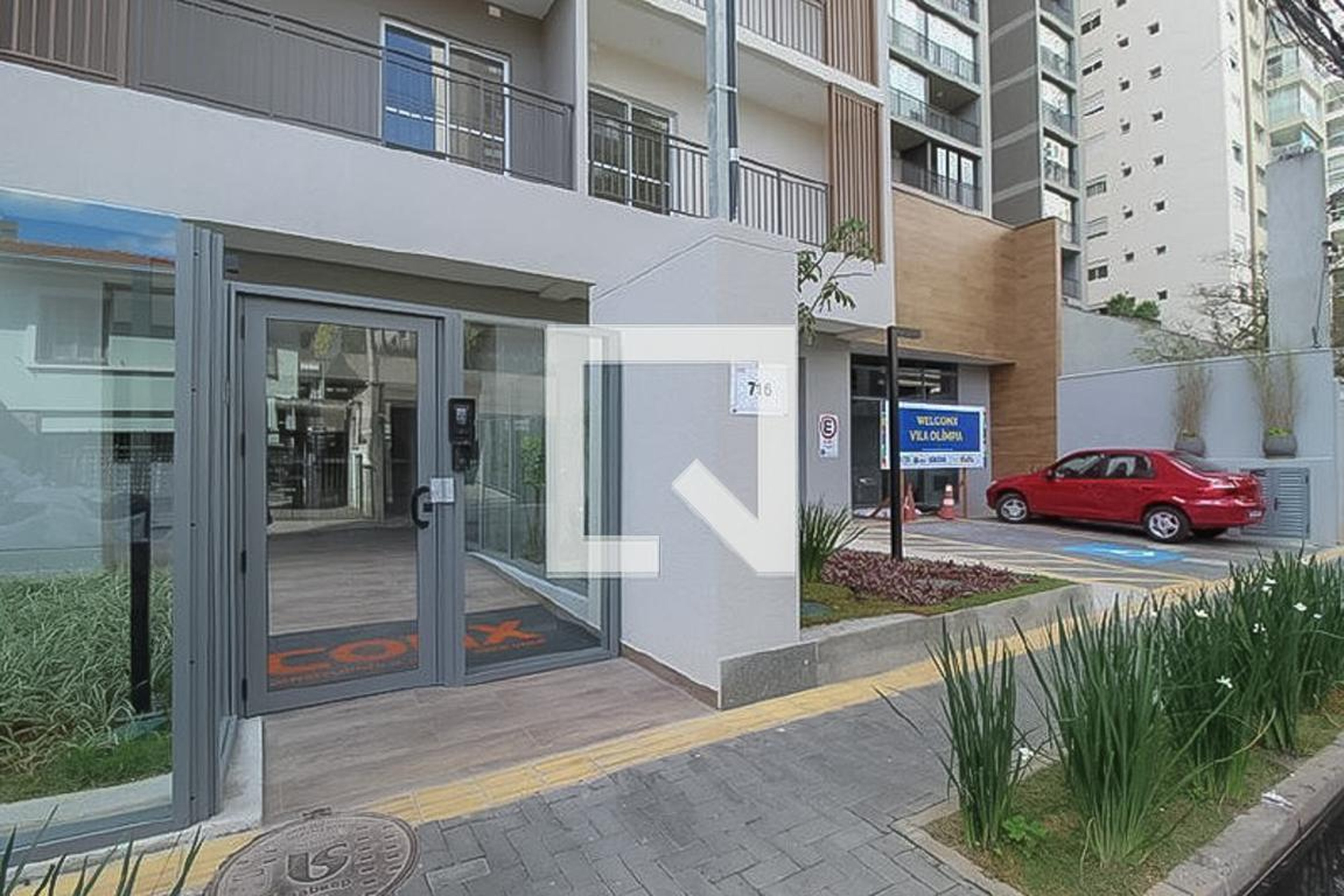 Fachada Condomínio Welconx Vila Olímpia