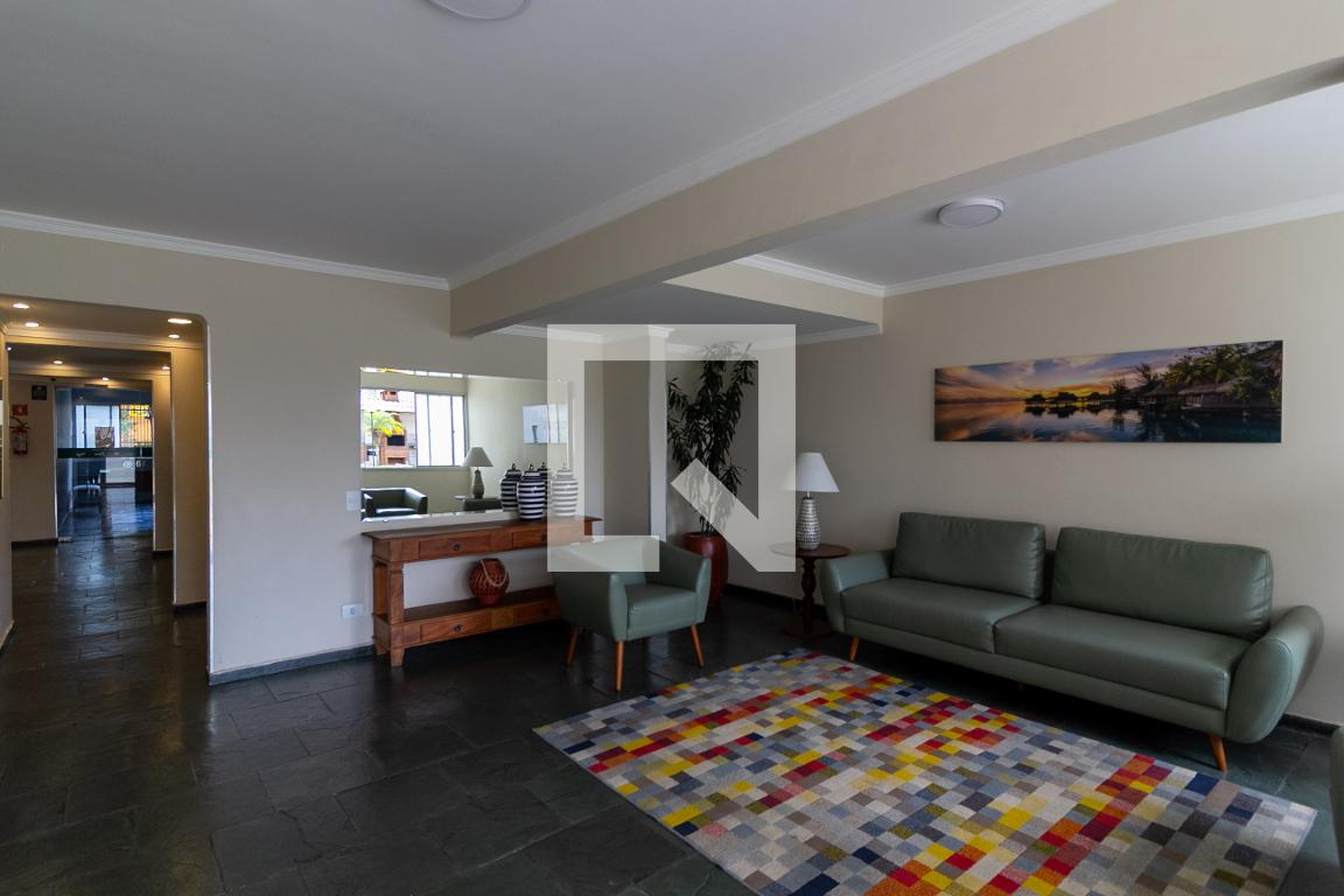 Hall de entrada - Residencial Ilha dos Açores