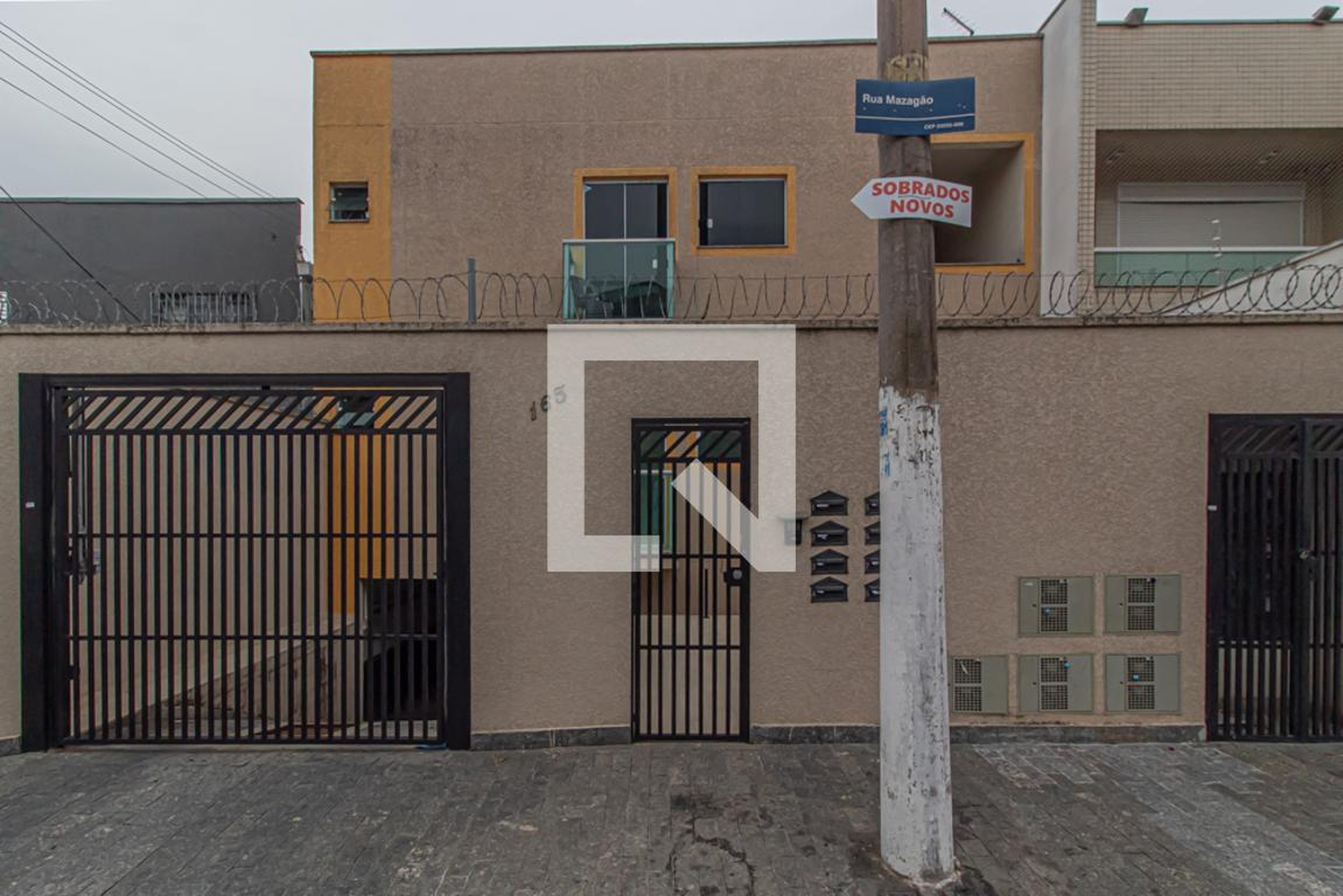 Fachada Condomínio em Rua Mazagão, 165