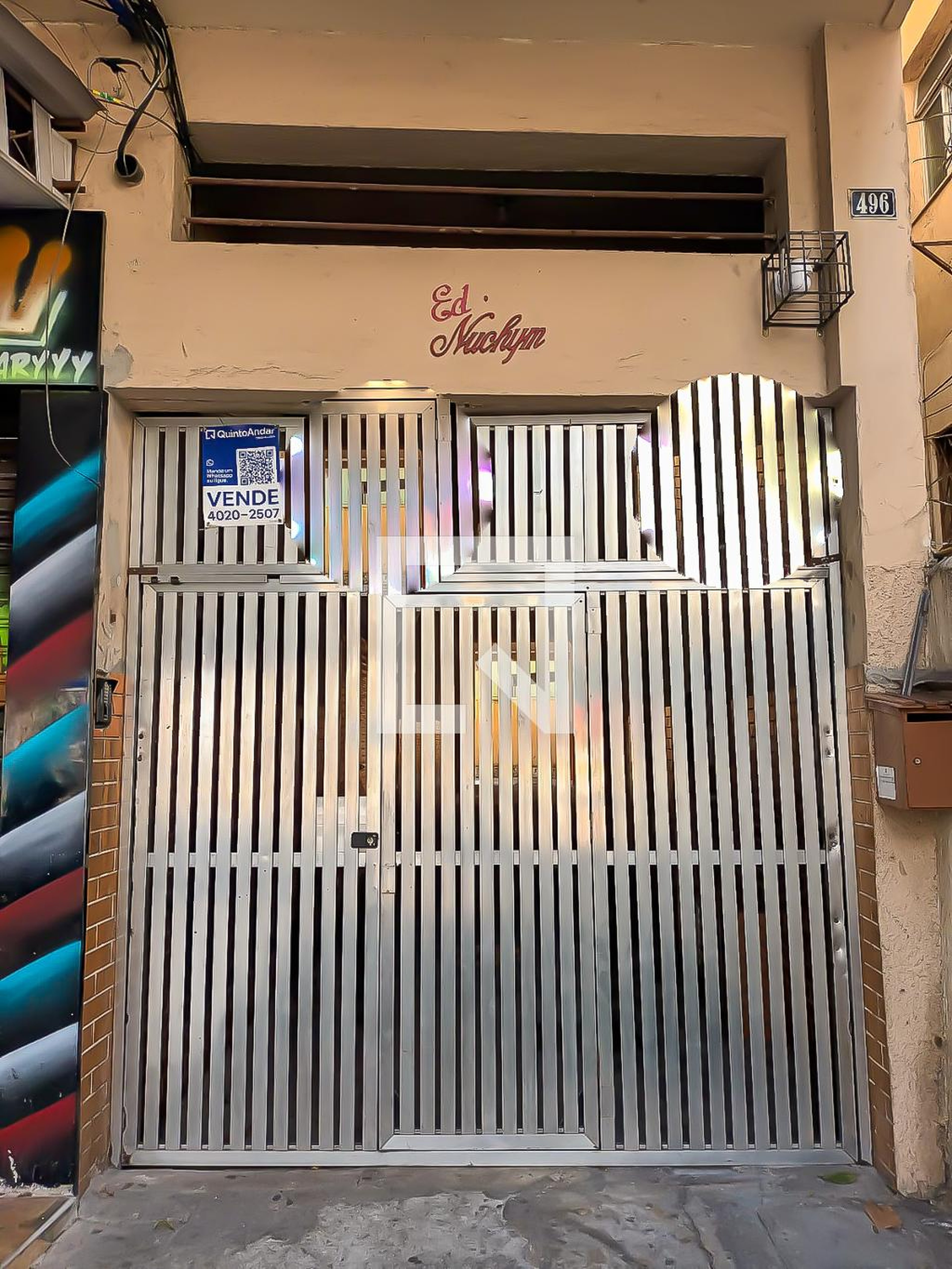 Fachada Condomínio em Rua da Abolição, 496