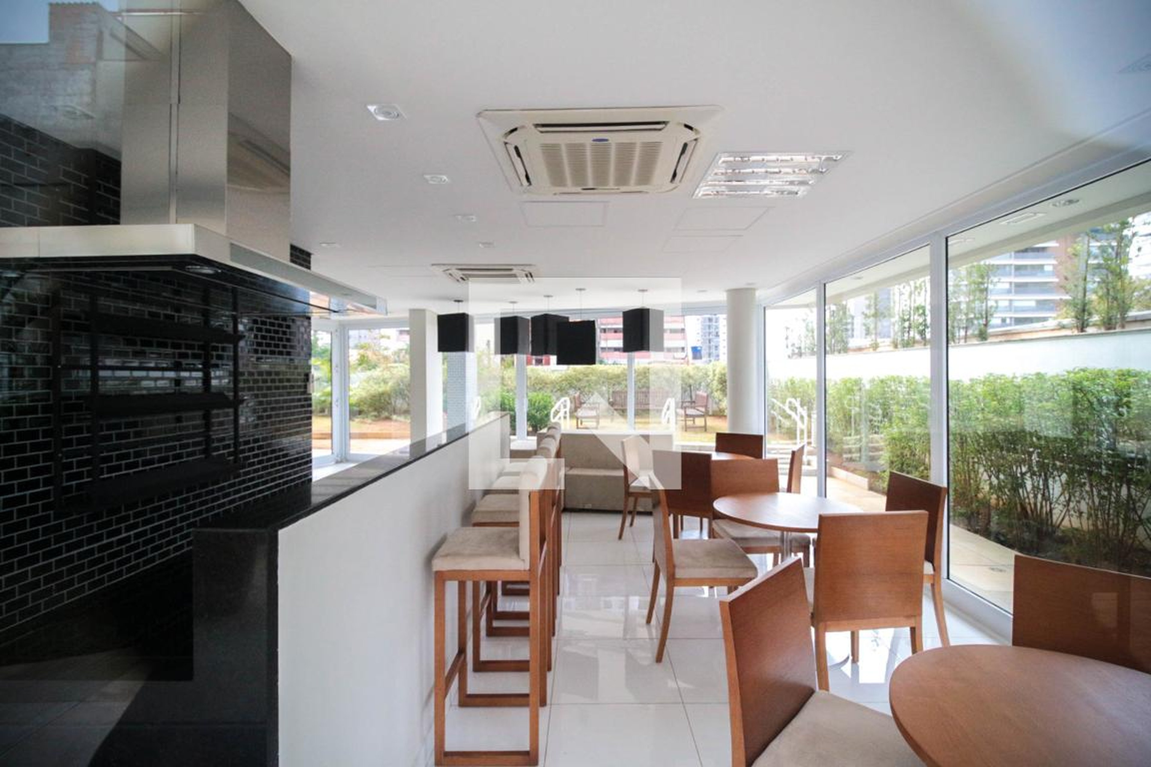 Espaço gourmet - Edifício Contemporâneo