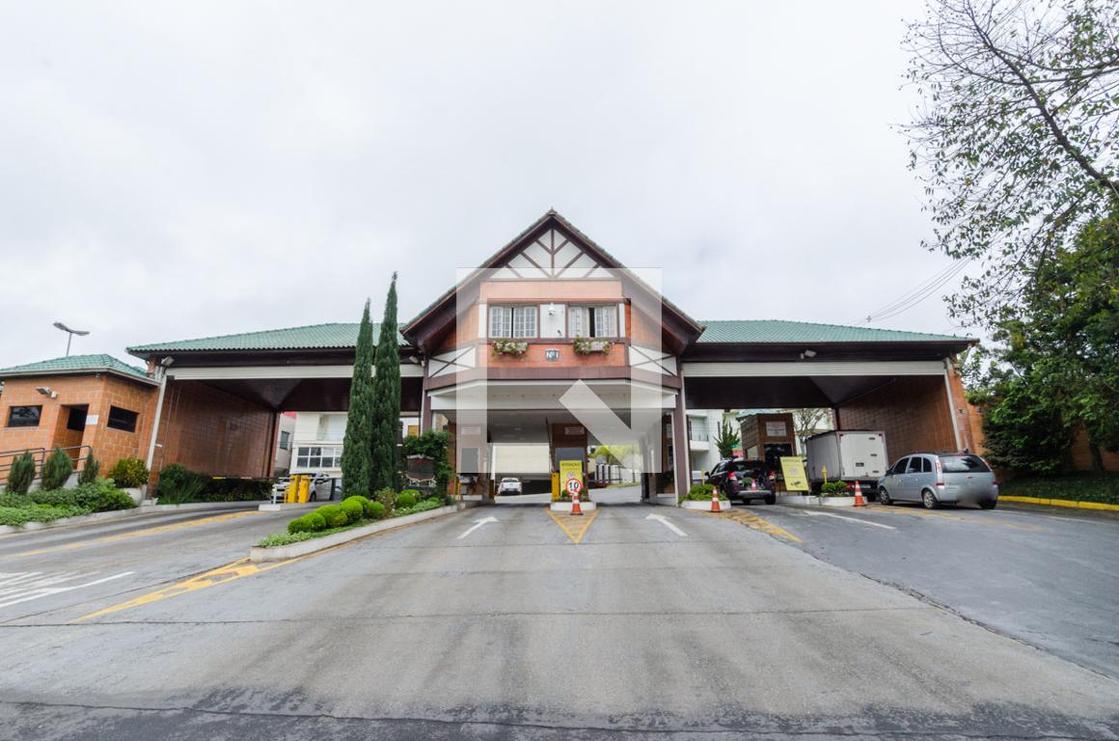 fachada do condominio Condomínio Swiss Park SBC