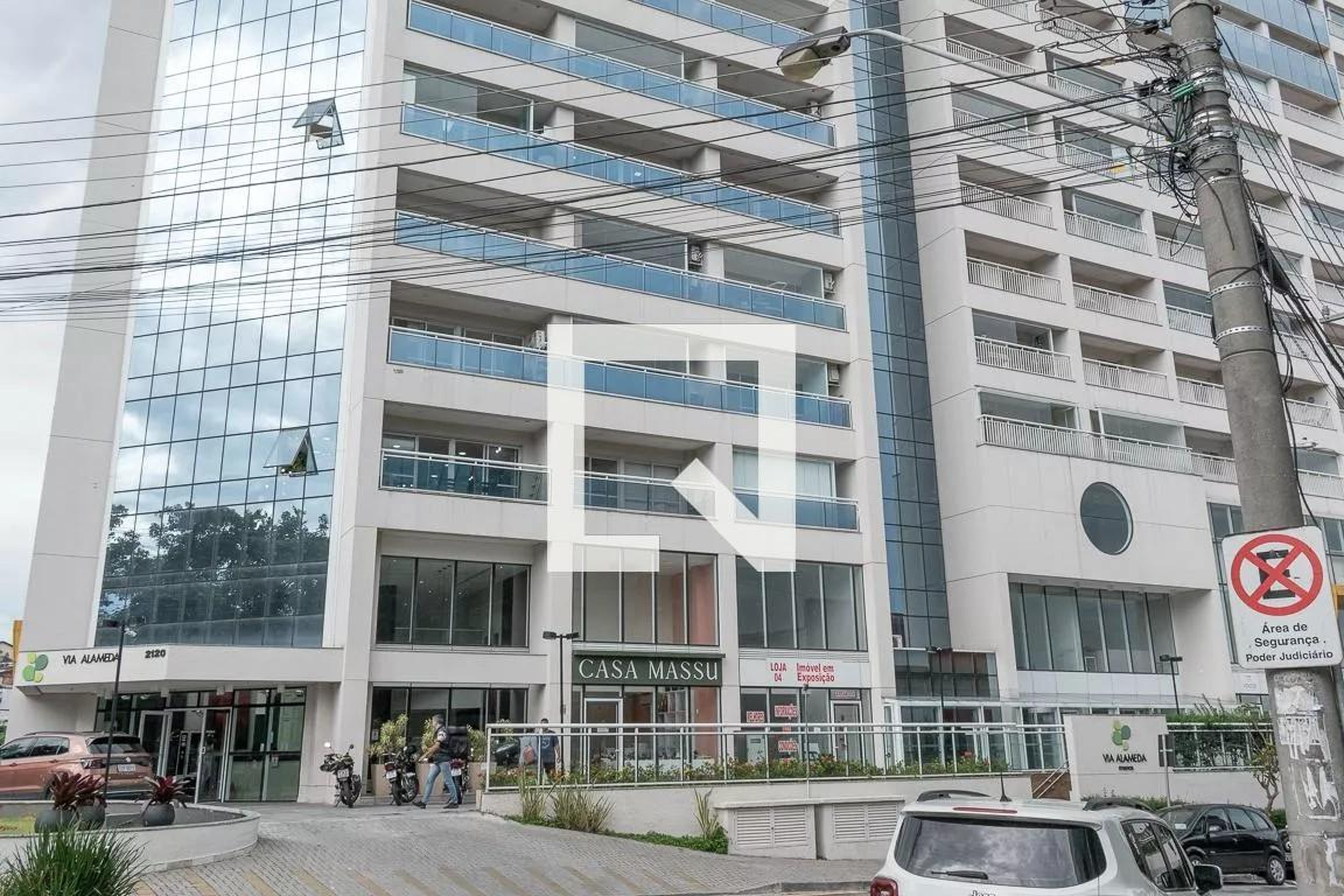 Fachada Condomínio Via alameda