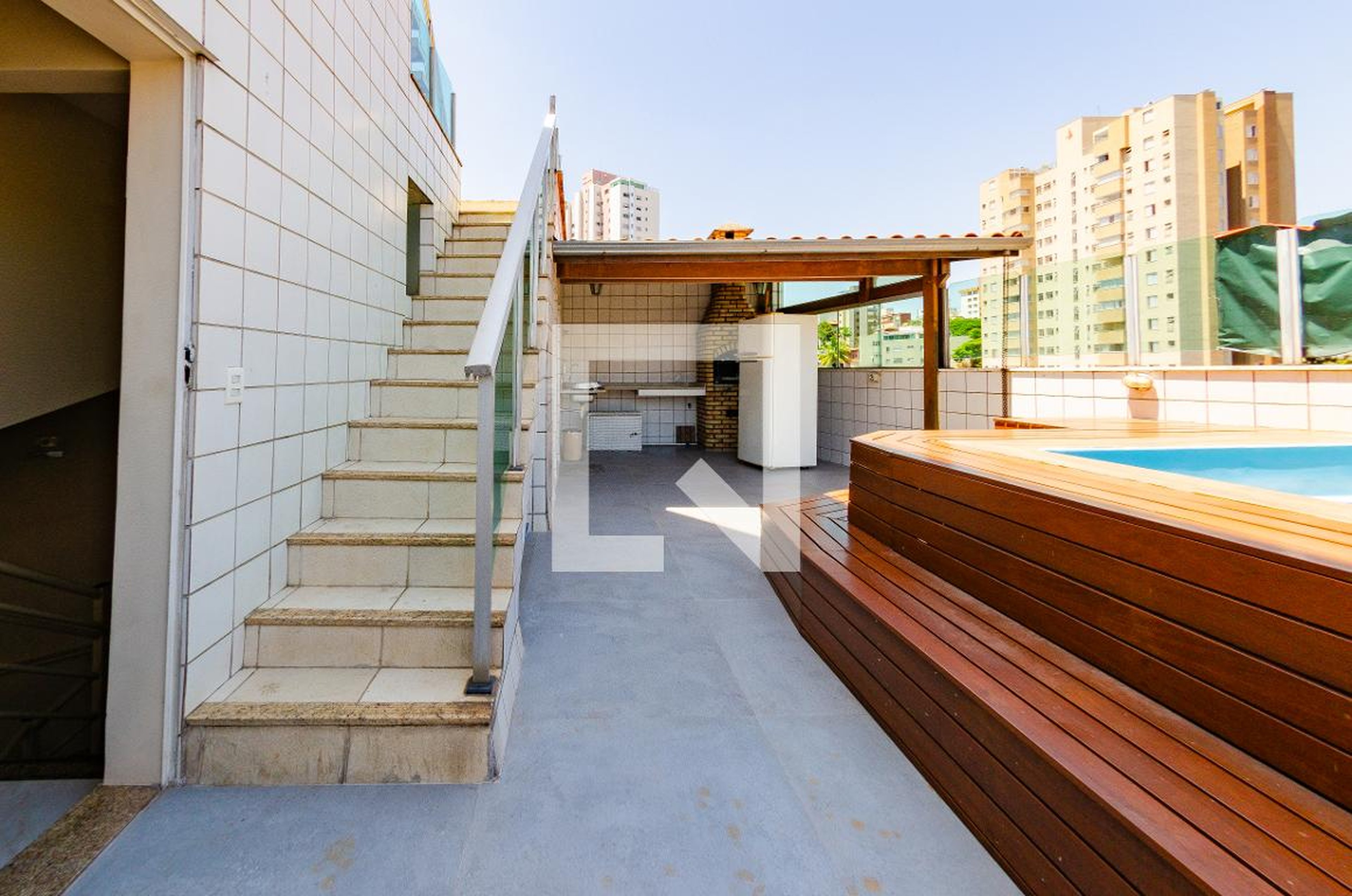 Área externa - Edifício Caltum