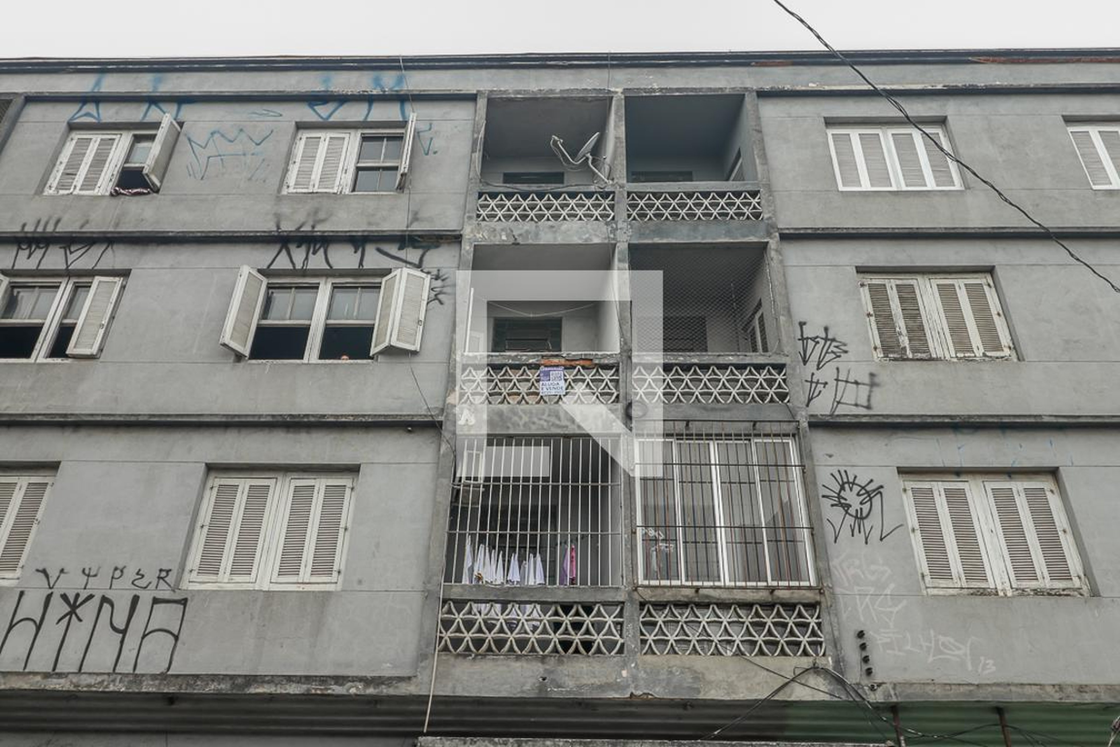 Fachada Condomínio em Avenida Farrapos, 1793