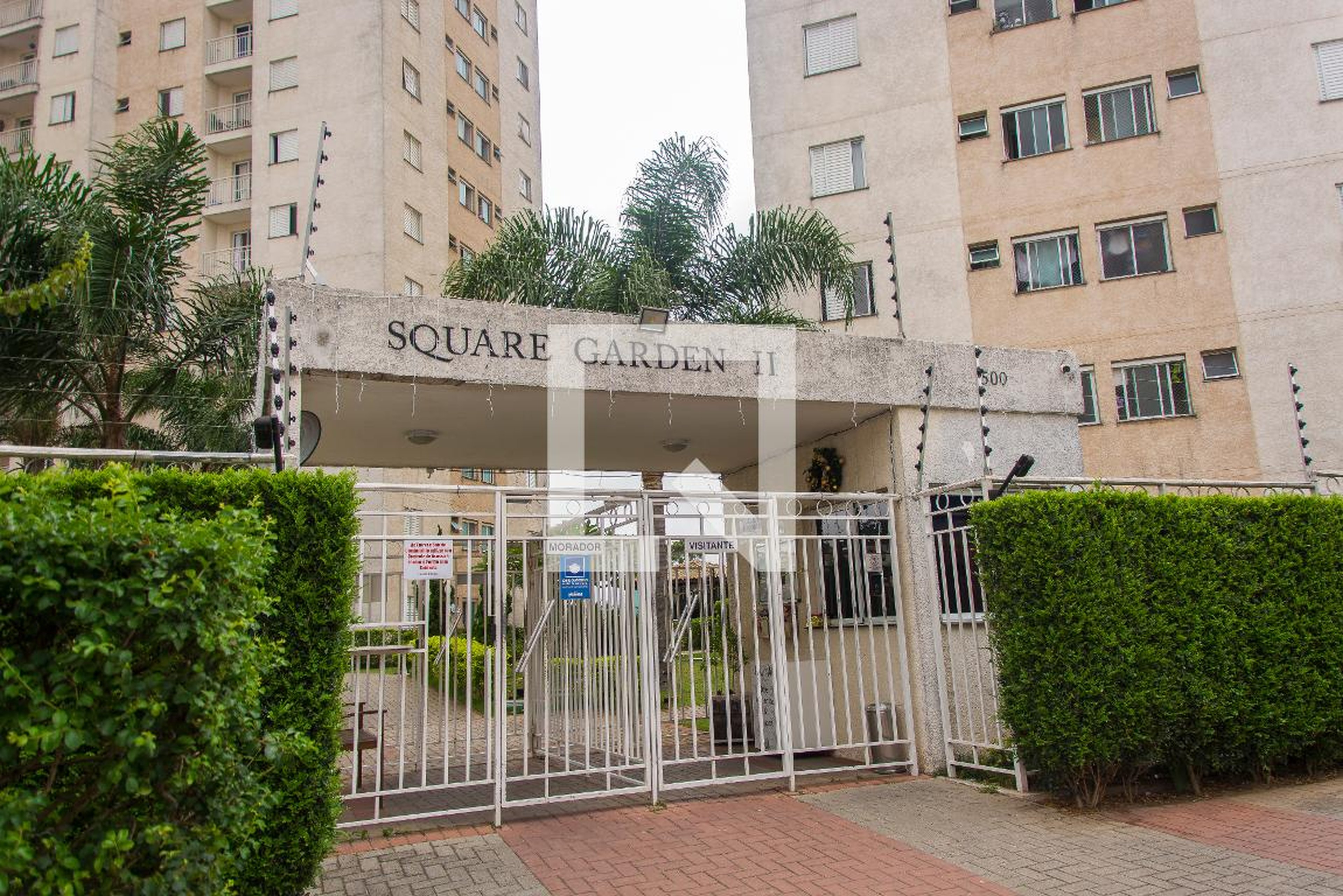 Fachada do condomínio Condomínio Square Garden II