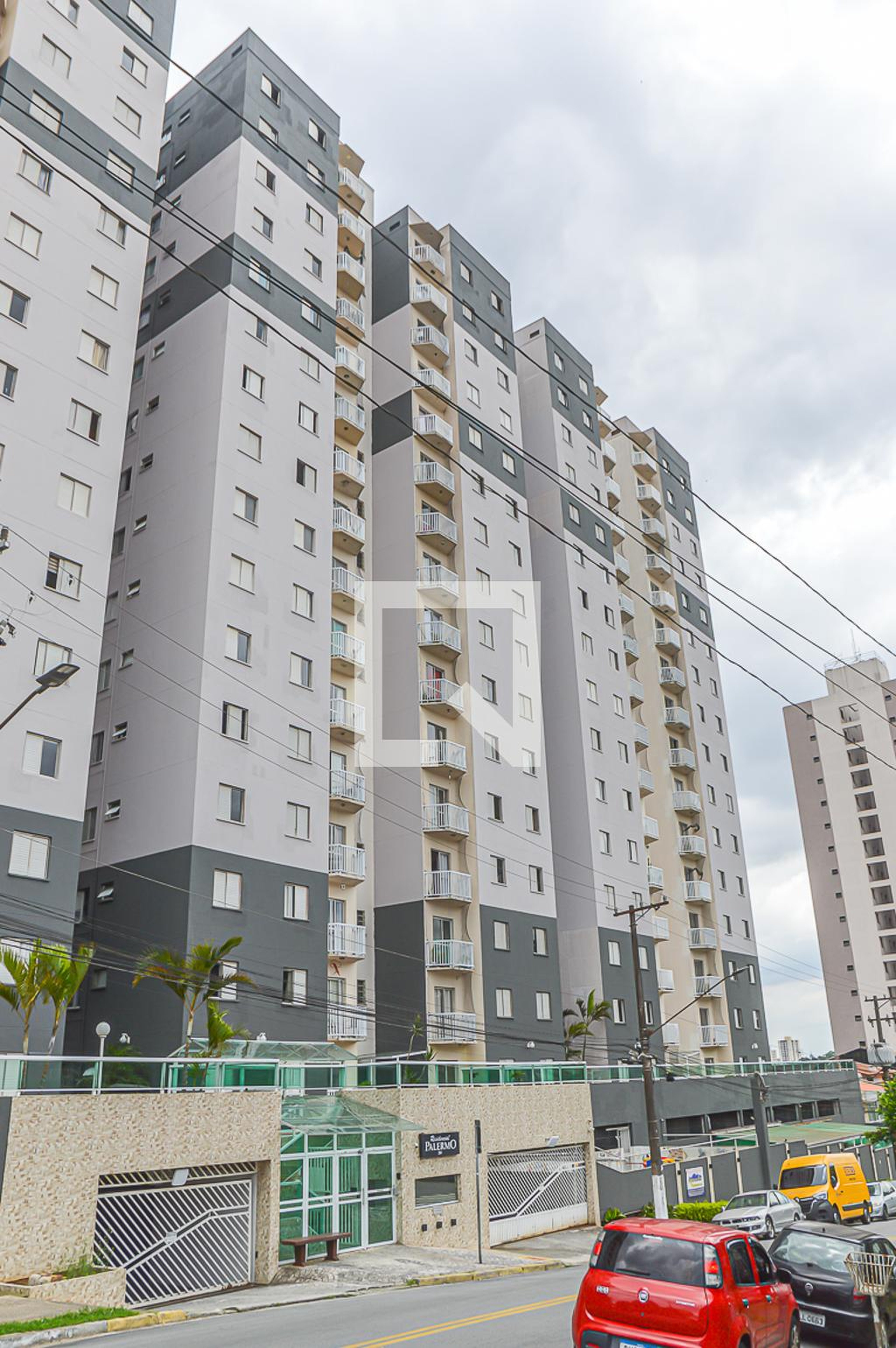 Fachada do Condomínio Residencial Palermo