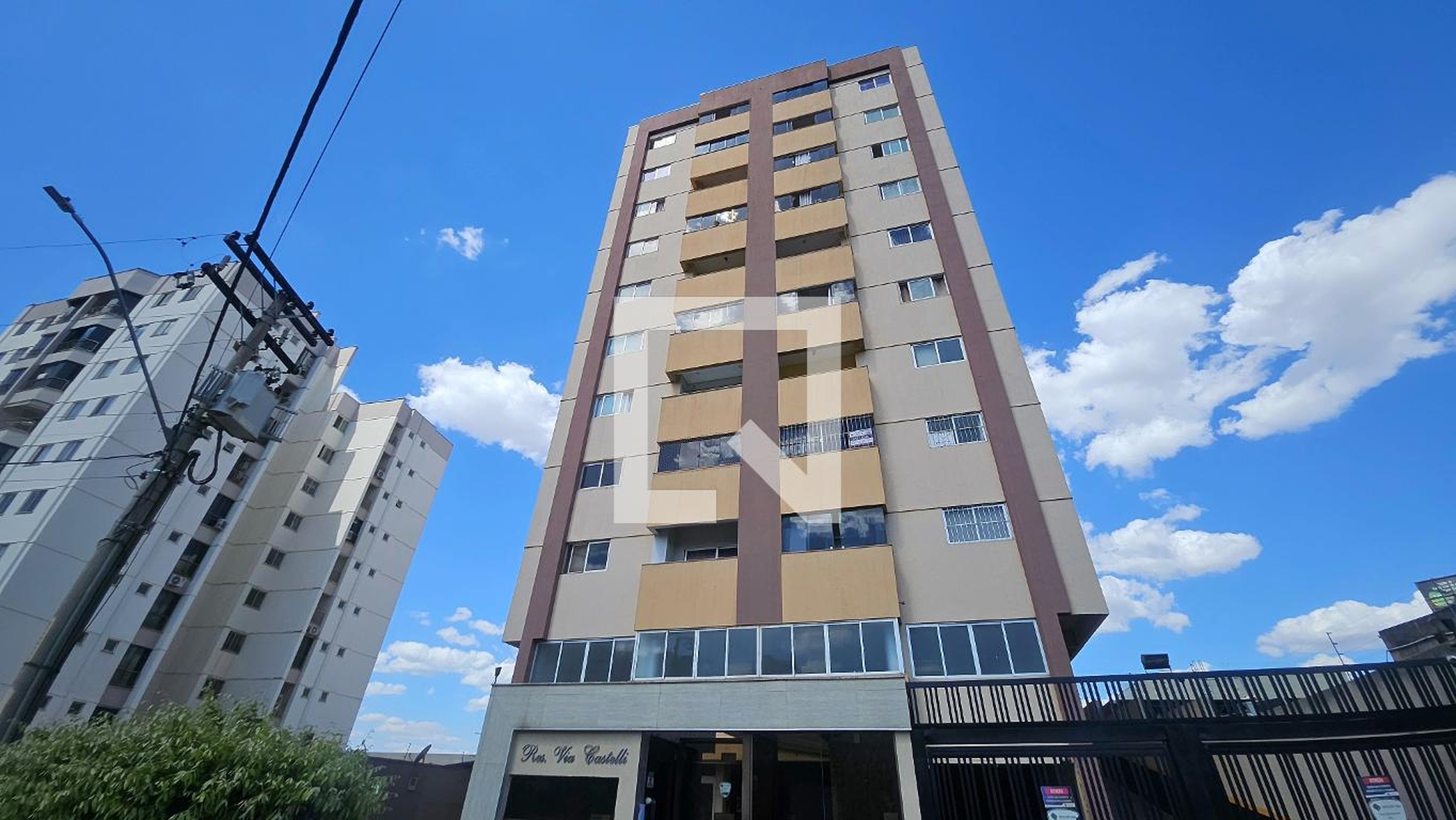 Fachada do Prédio Residencial Via Castelli