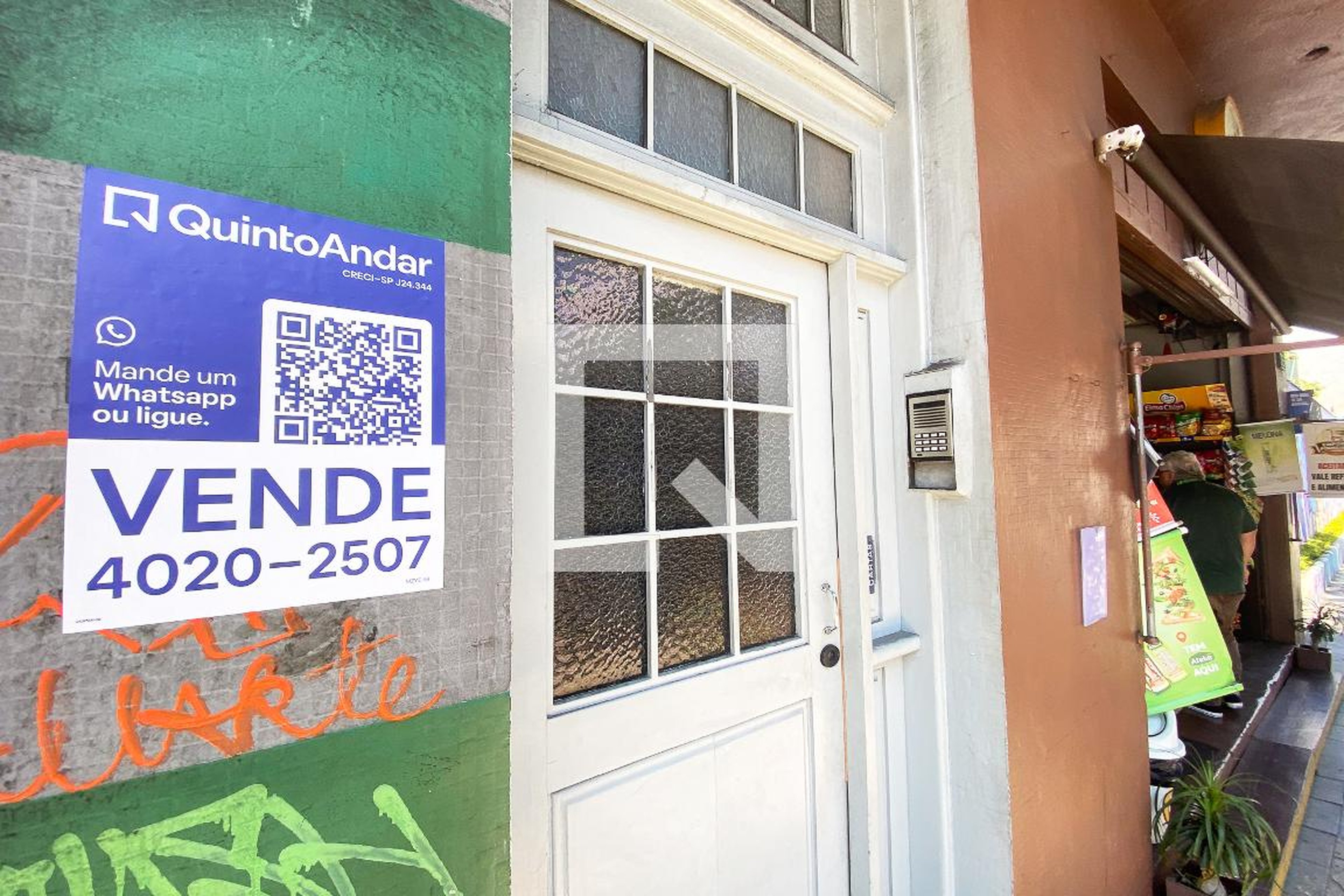 Fachada do Prédio Condomínio em Rua Pais Leme, 363