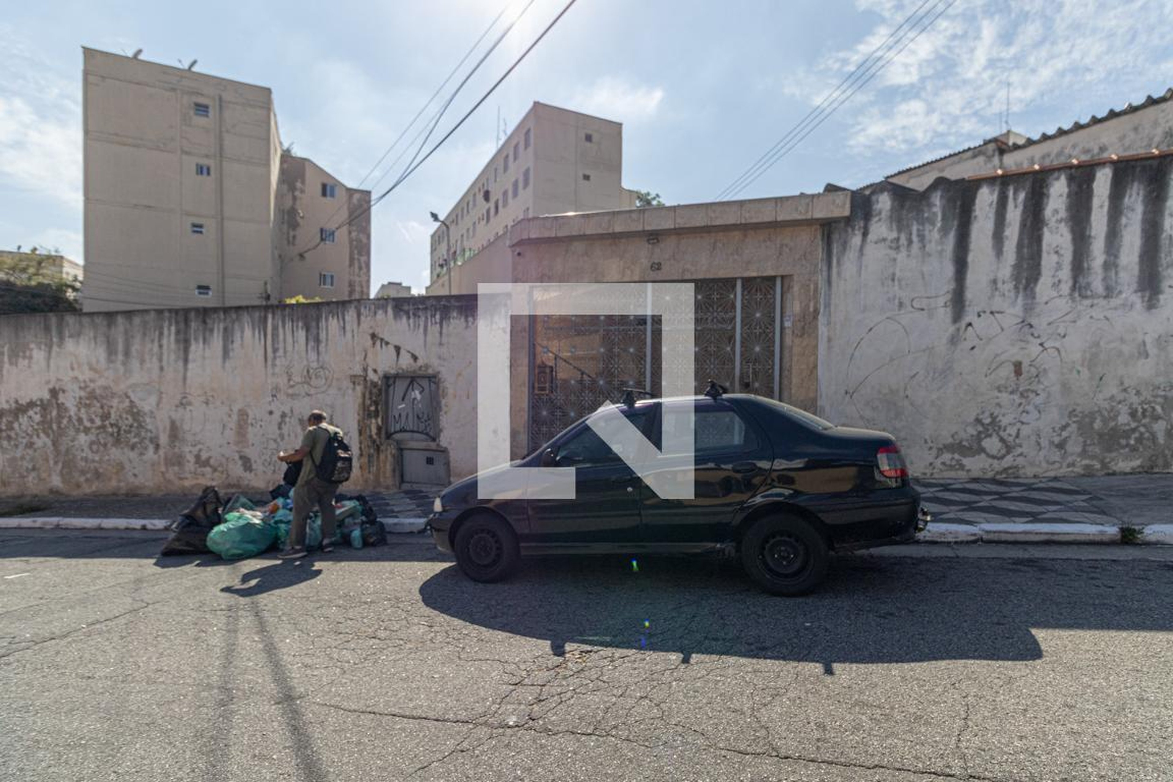 Fachada Condomínio em Rua Padre Antônio dos Reis, 62