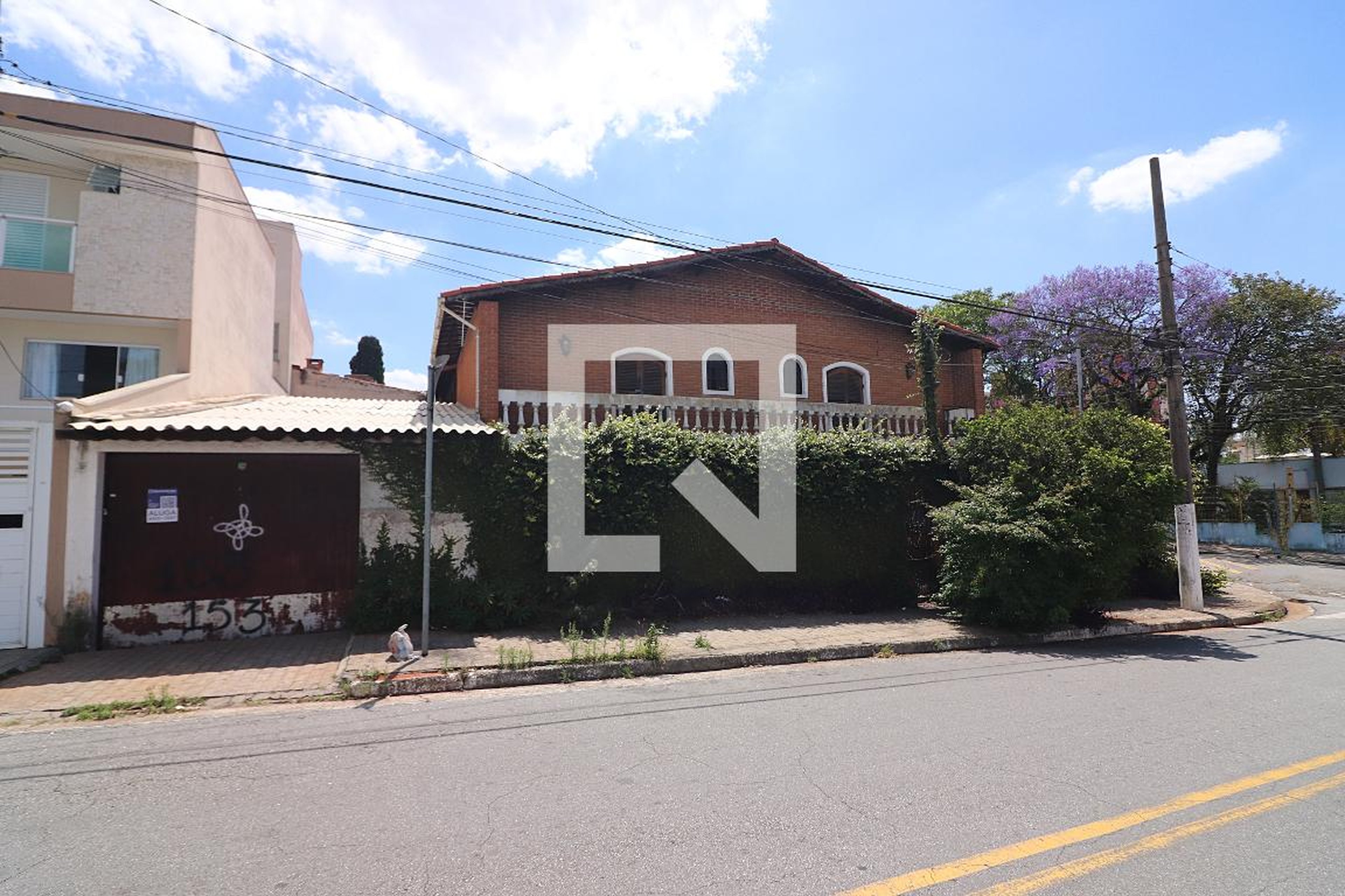 Fachada Condomínio em Rua Tijuca, 153