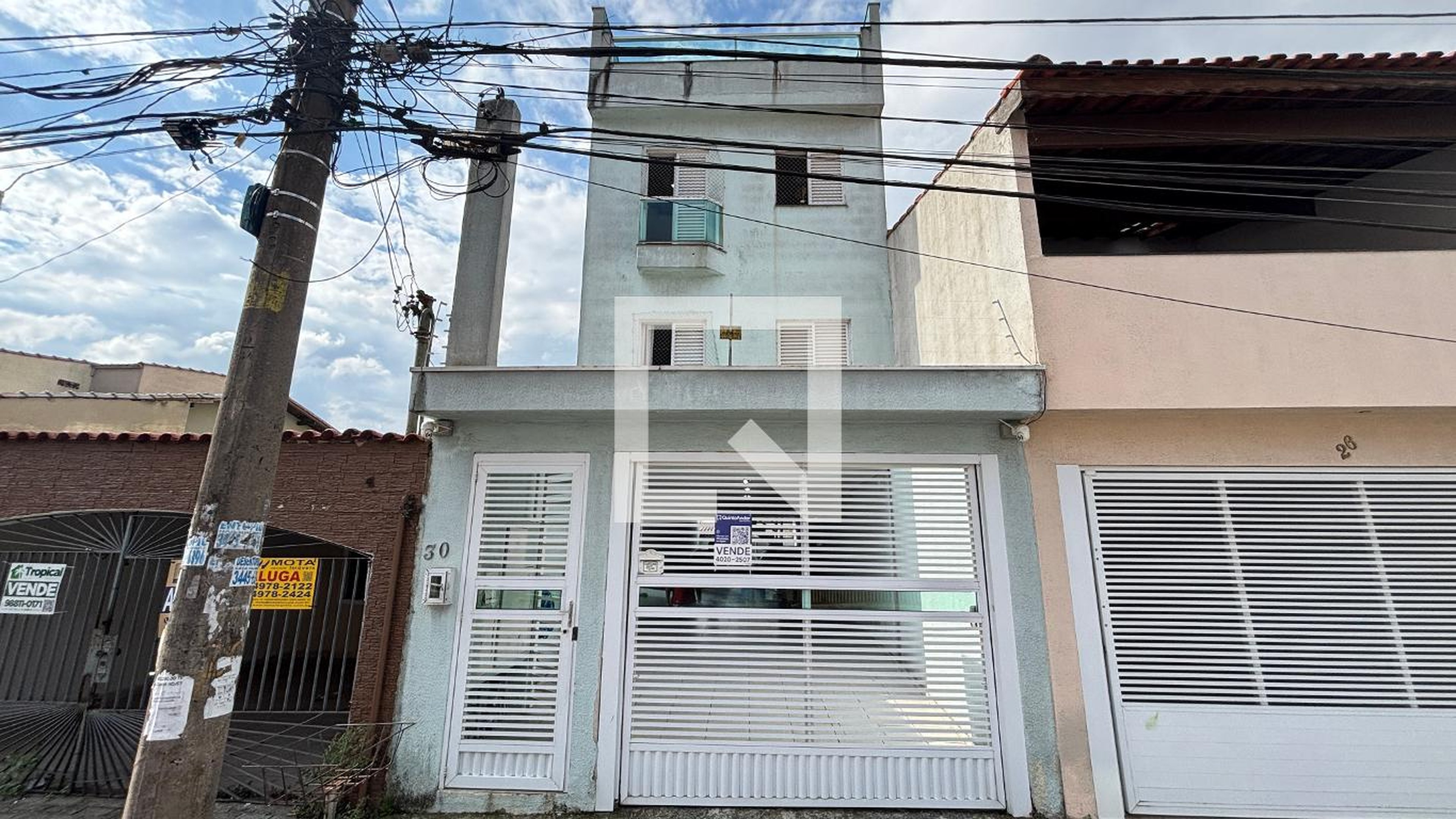 Fachada Condomínio em Rua Júlio de Mesquita Filho, 30