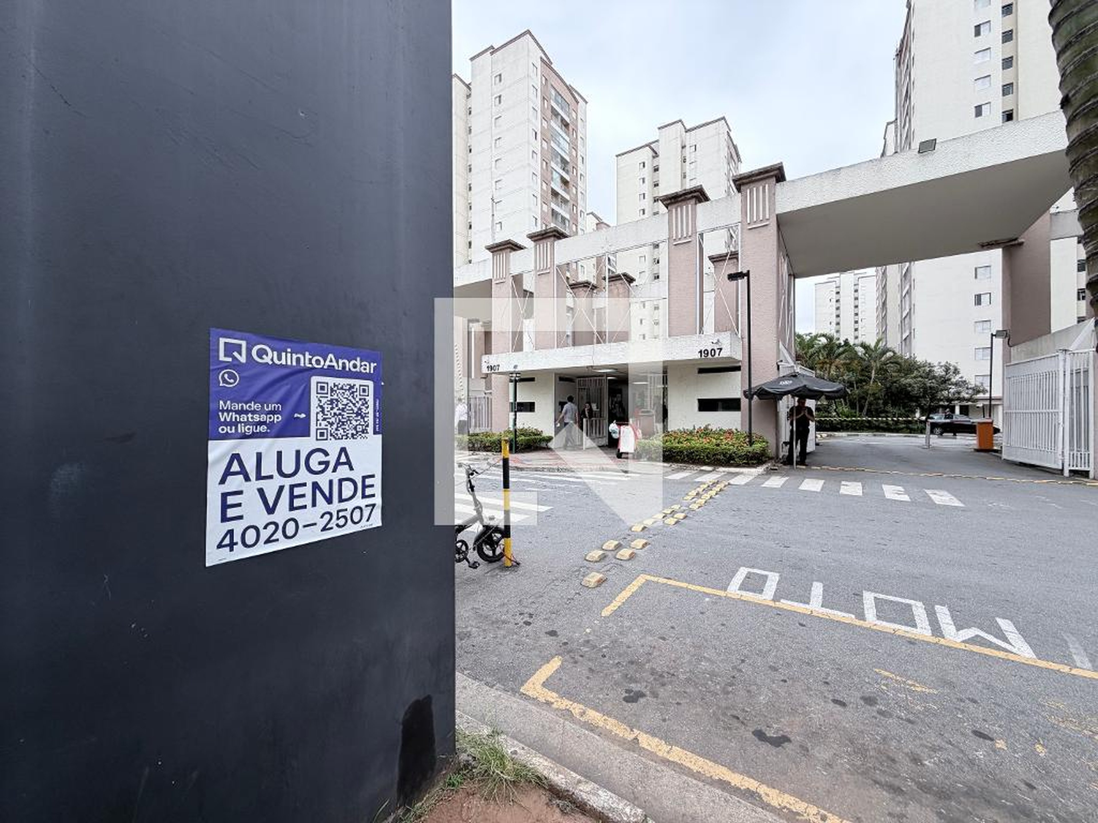 Fachada Condomínio Projeto Viver