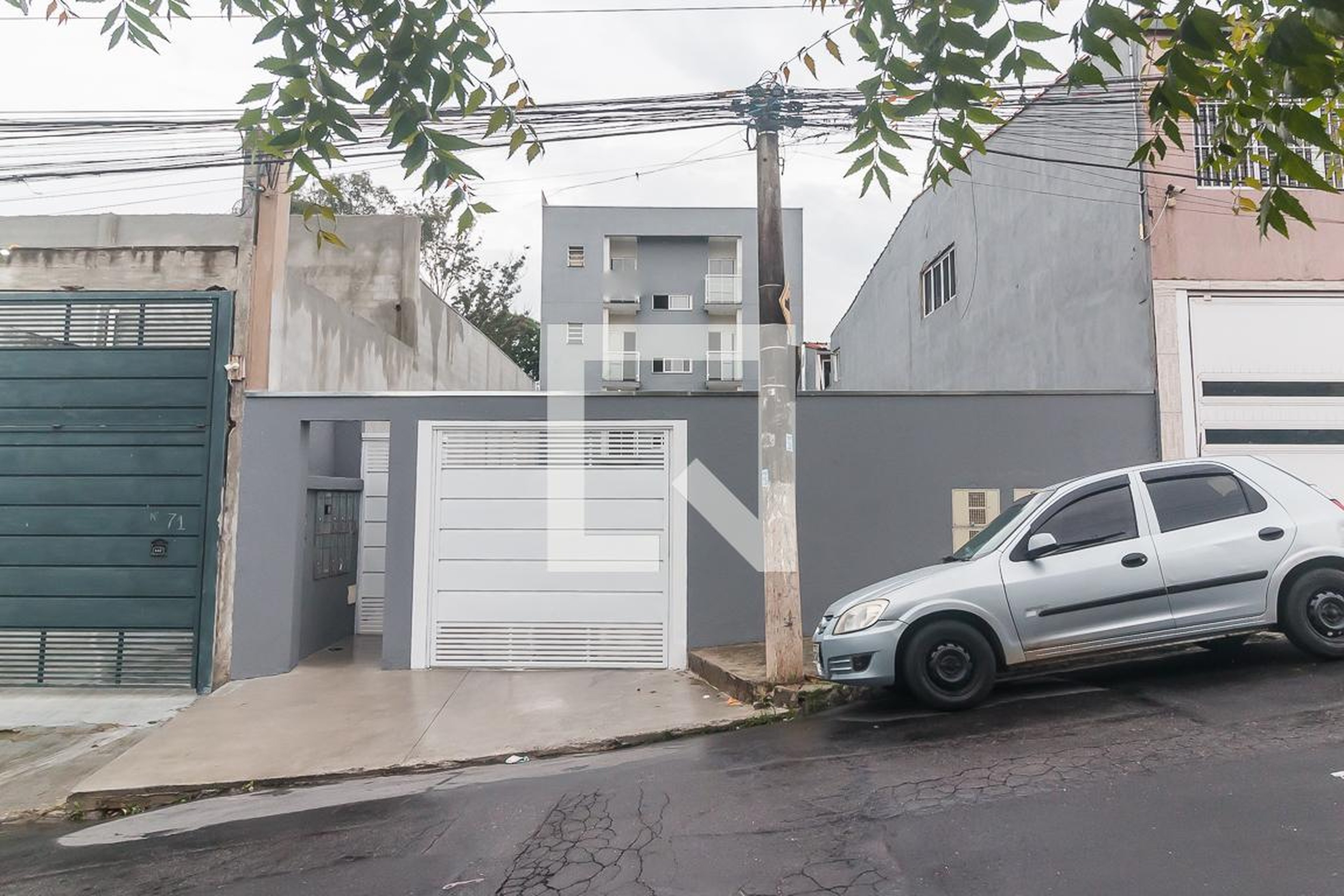 Fachada Condomínio em Rua Felipe Camarão, 91