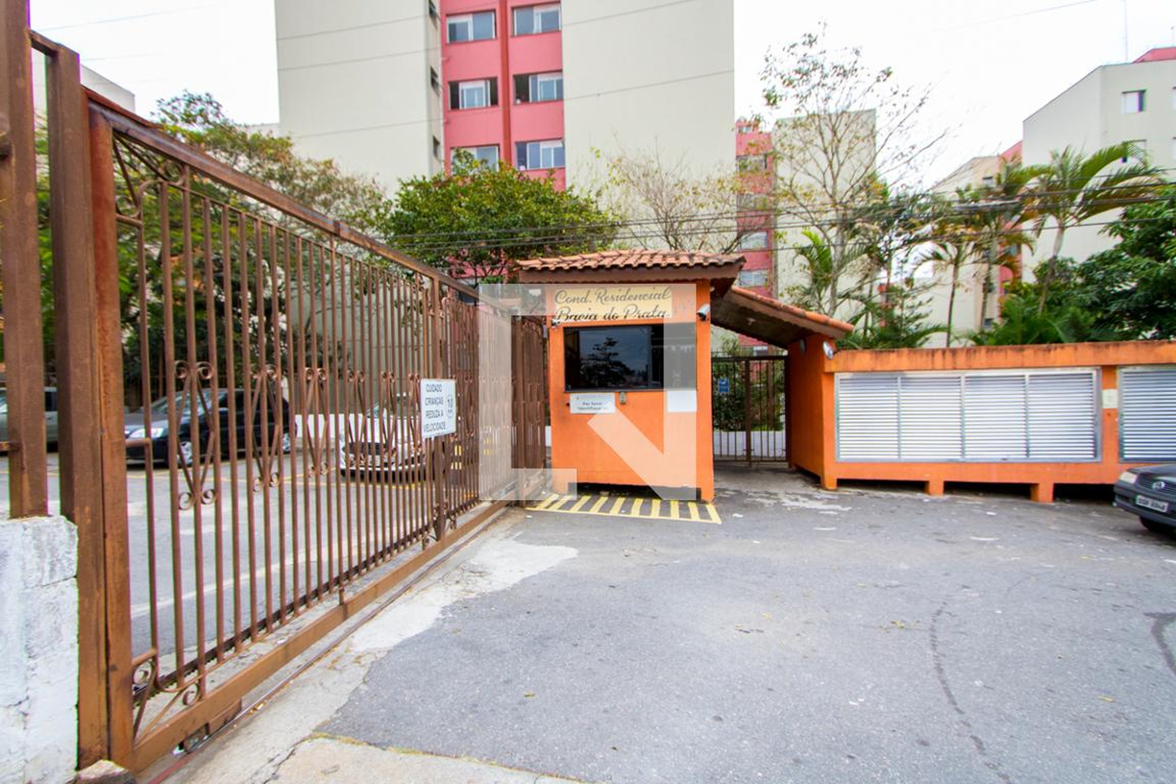 Fachada do condomínio Condomínio Bacia do Prata