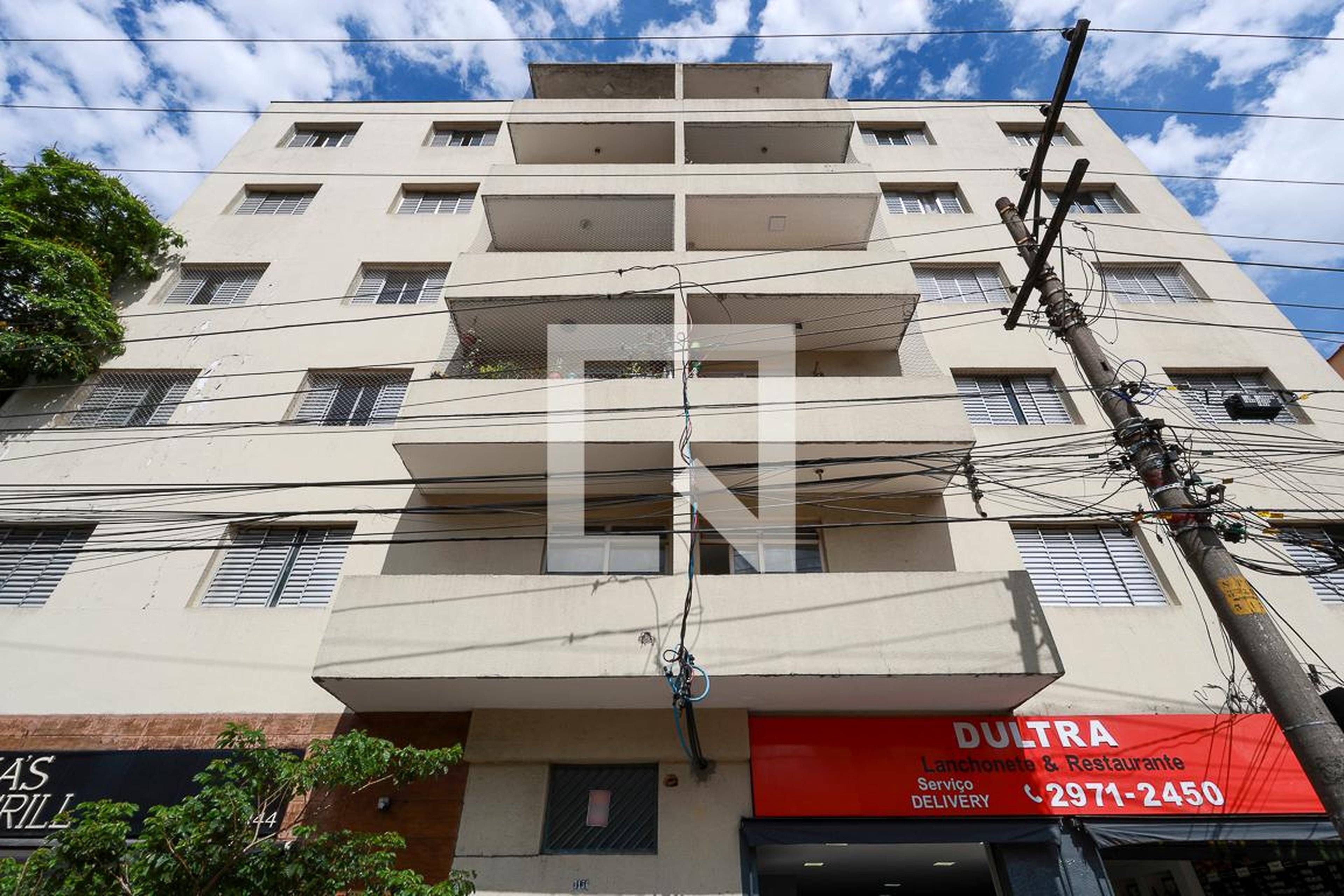 Fachada do prédio Condomínio Solimar