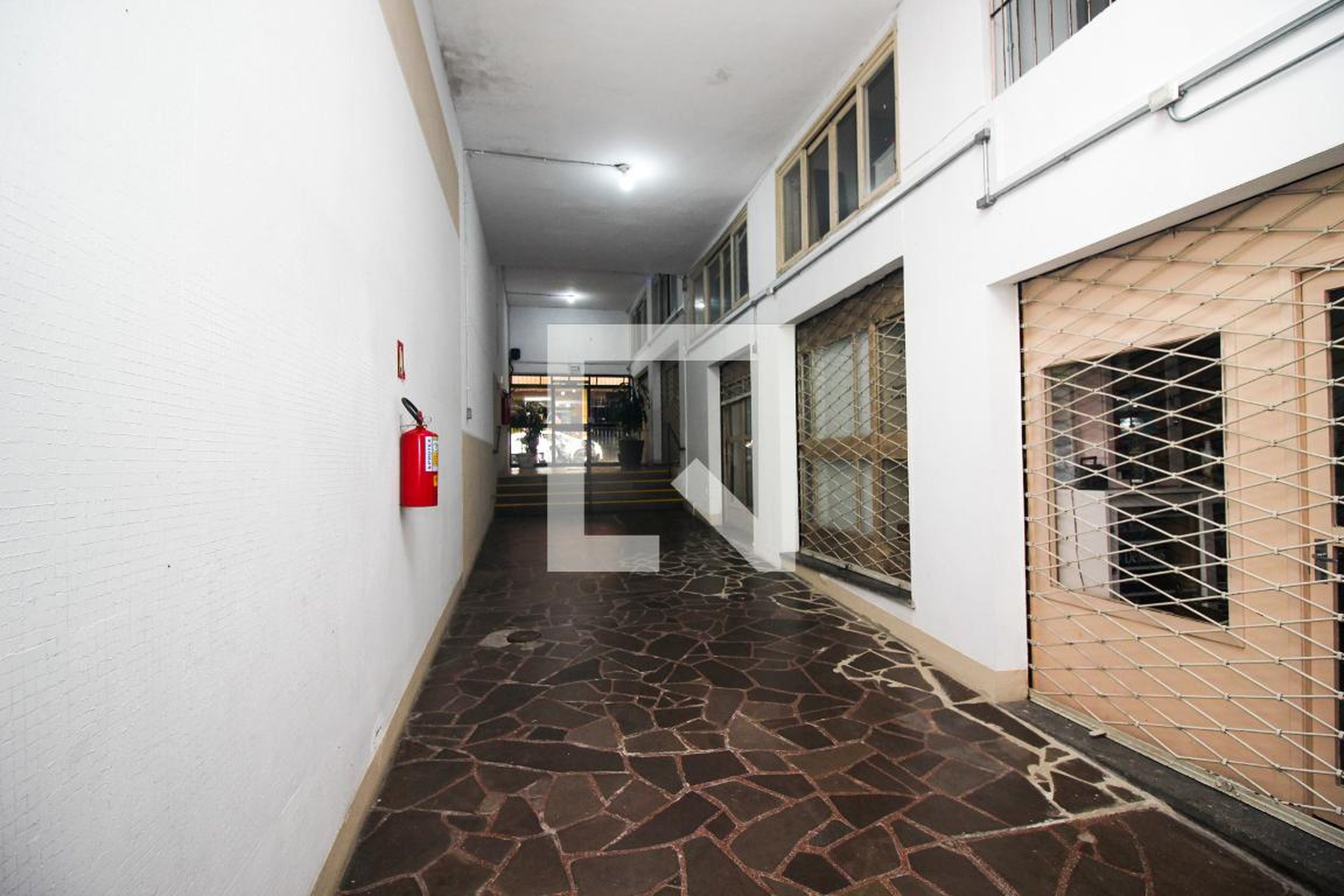 Hall de entrada - Edifício Galeria Visconde do Cairú