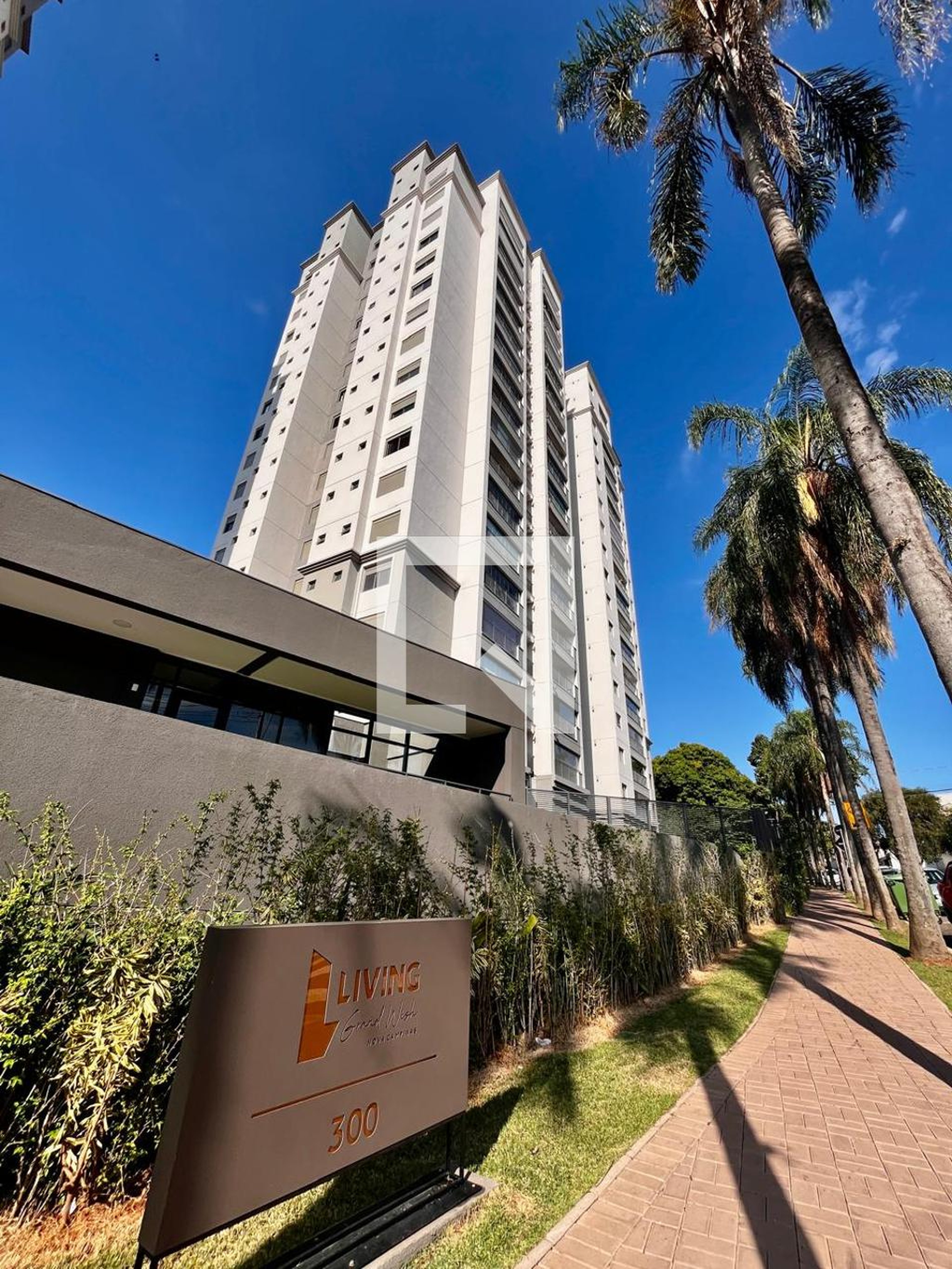 Fachada do Prédio Condomínio Living Grand Wish Nova Campinas