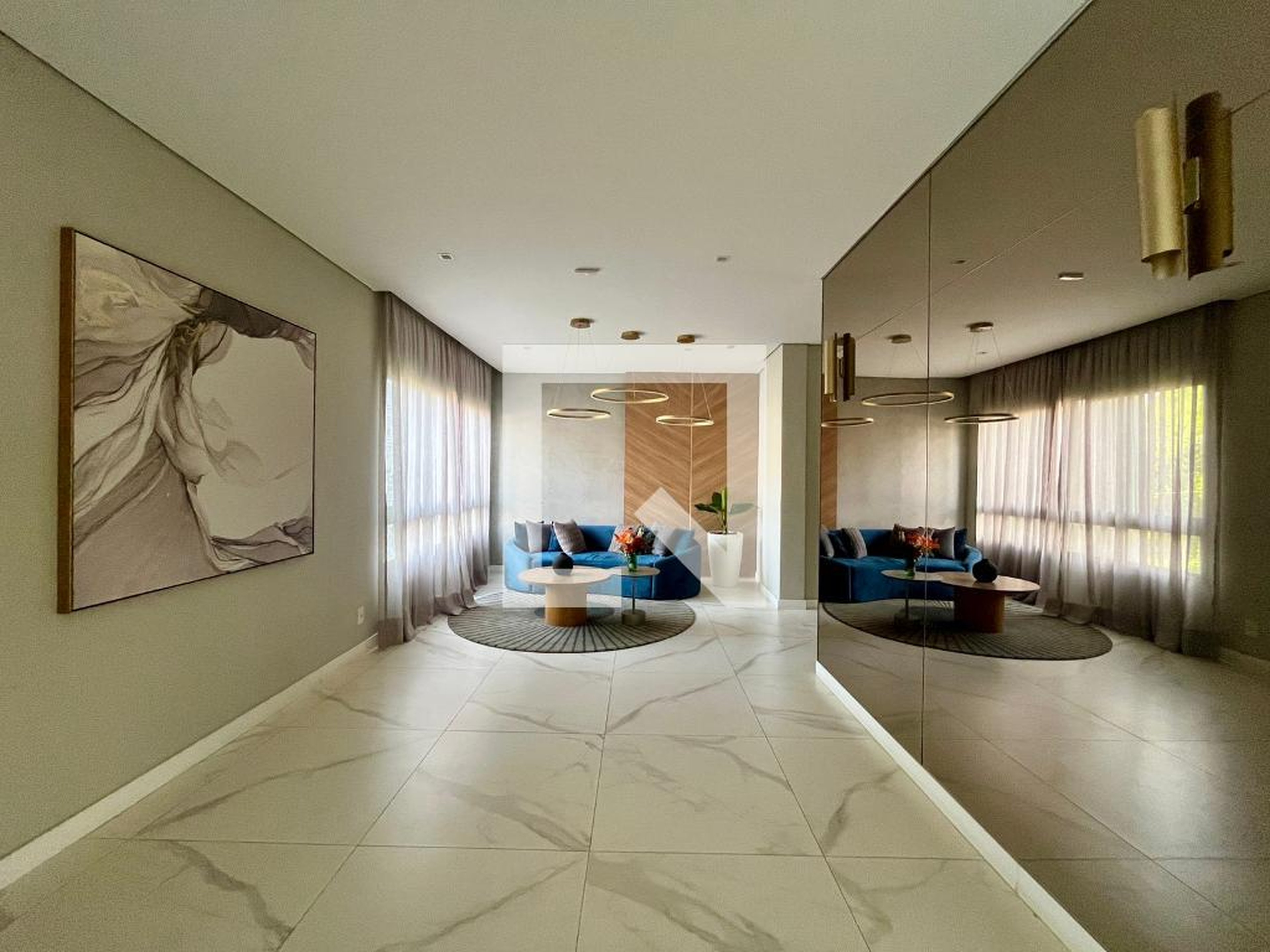 Hall de entrada - Living Grand Wish Nova Campinas