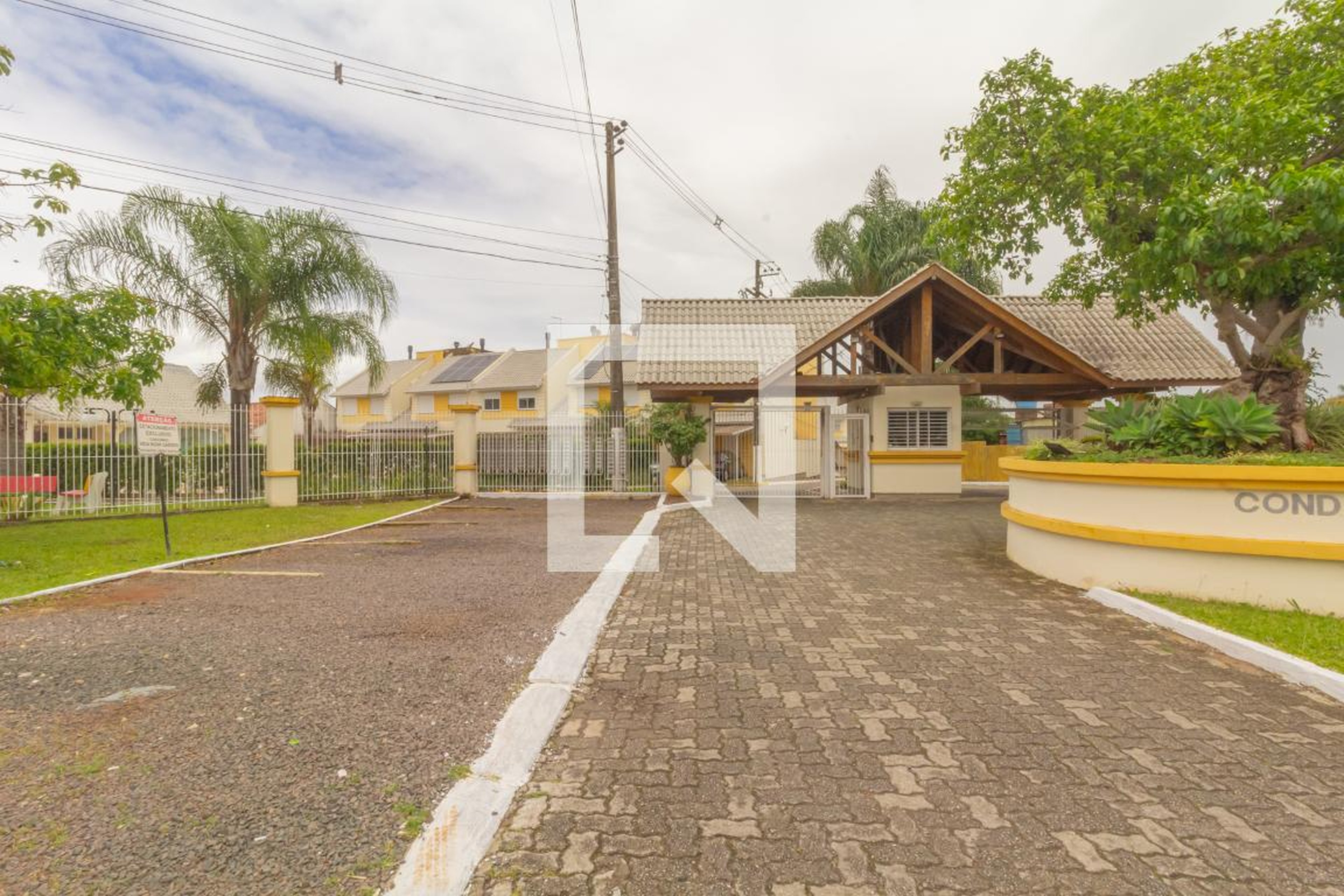 Fachada do Condomínio Condomínio Vida Nova Garden