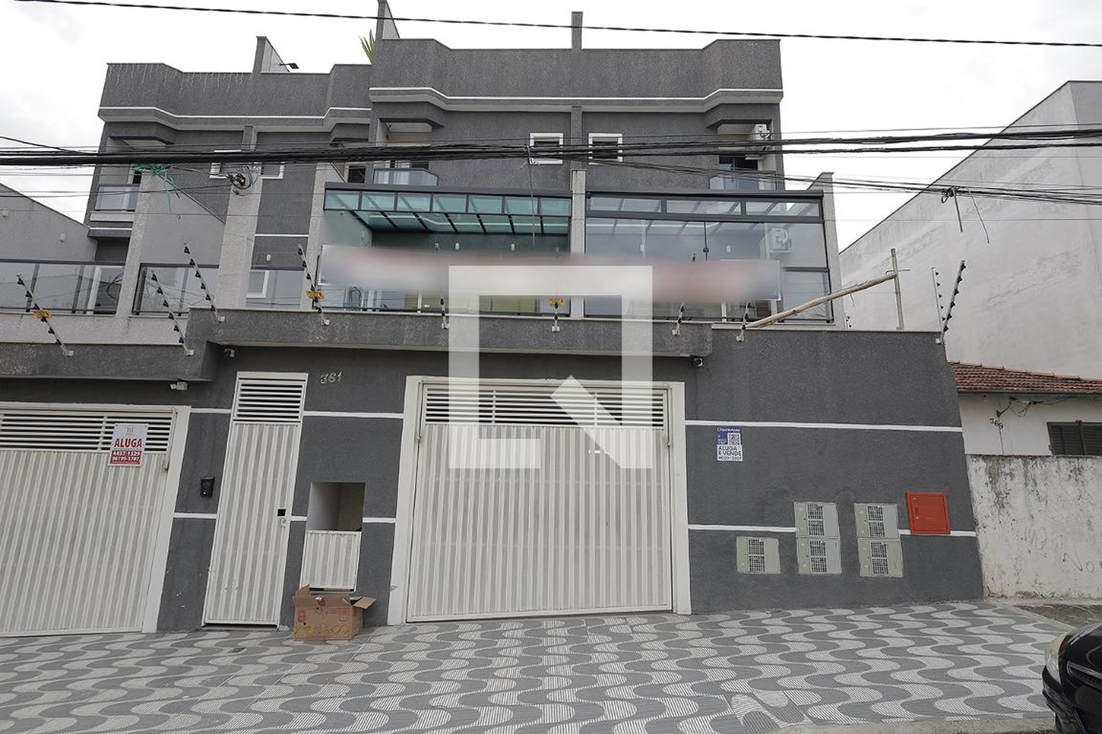 Fachada Condomínio em Rua Santa Maria Goretti, 361