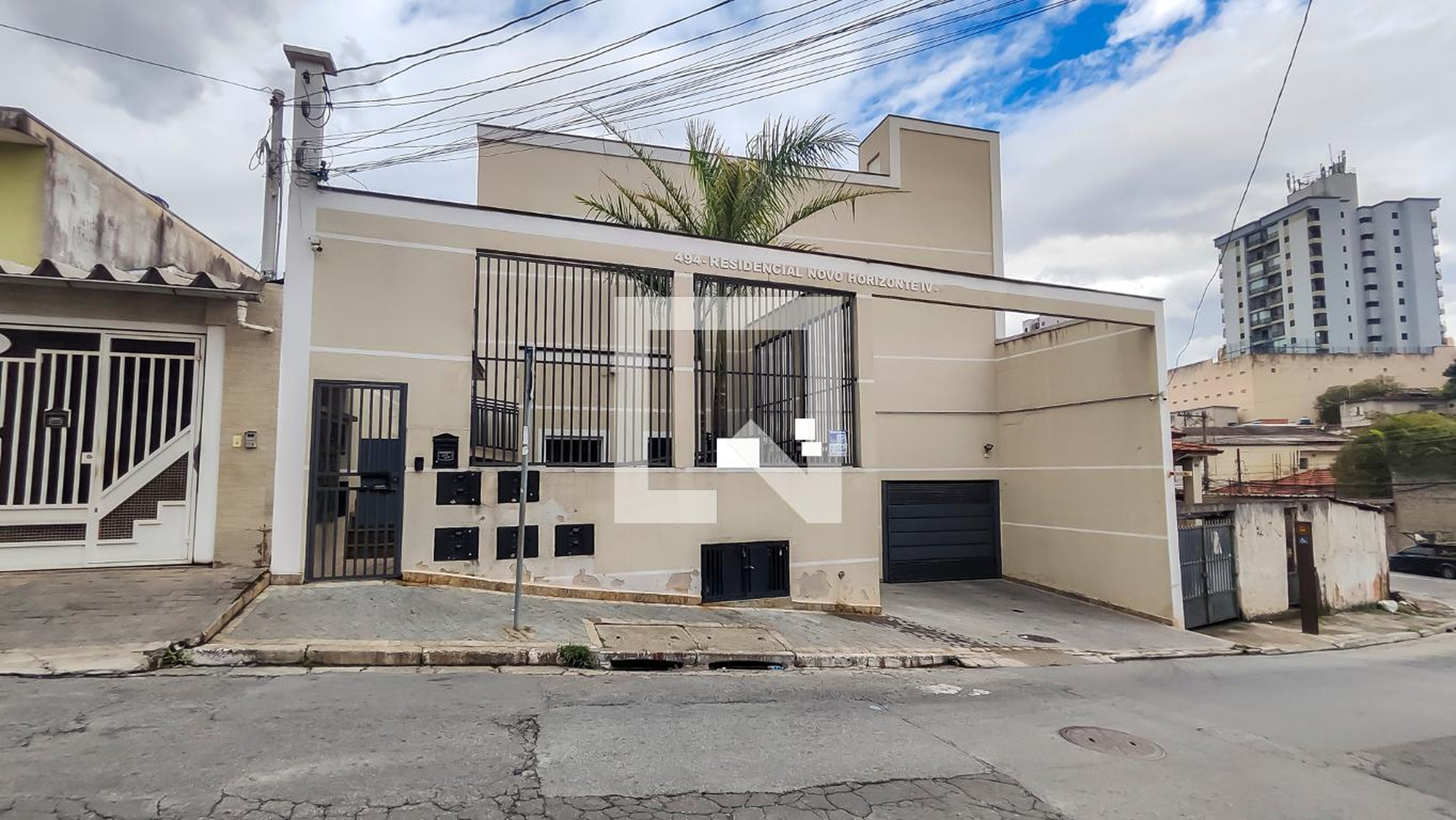 Fachada do Condomínio Residencial Novo Horizonte IV