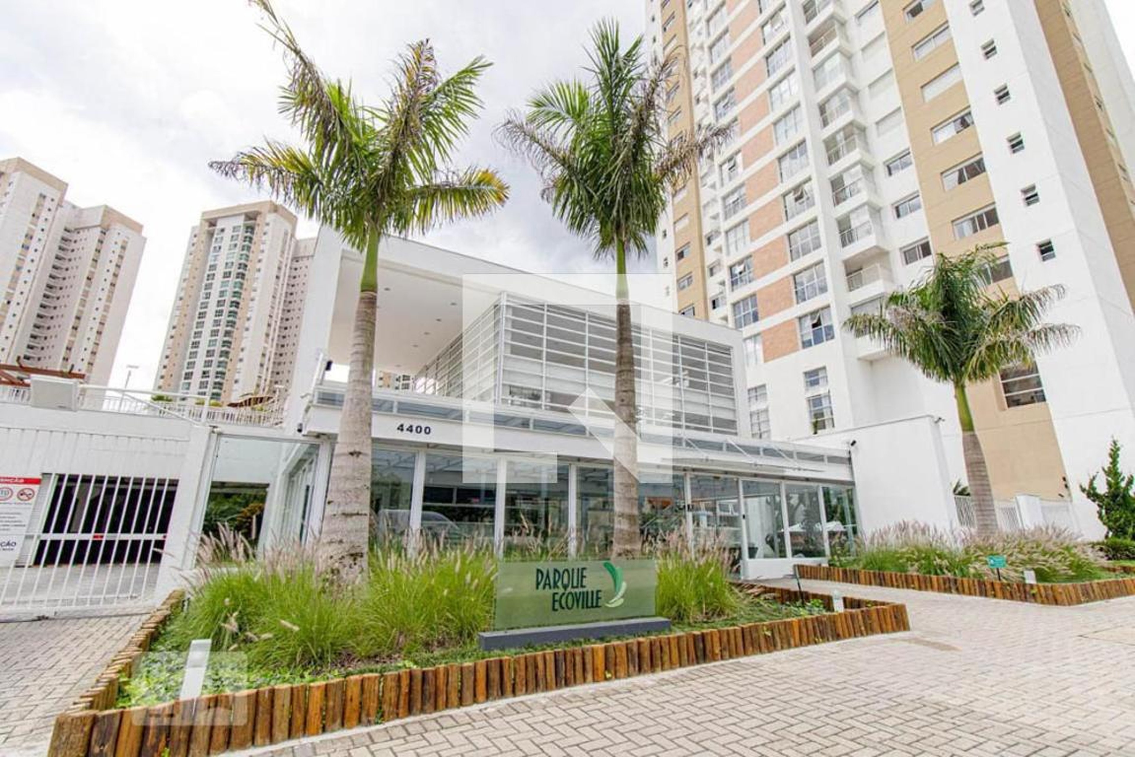 Fachada do Condominio Condomínio Parque Ecoville