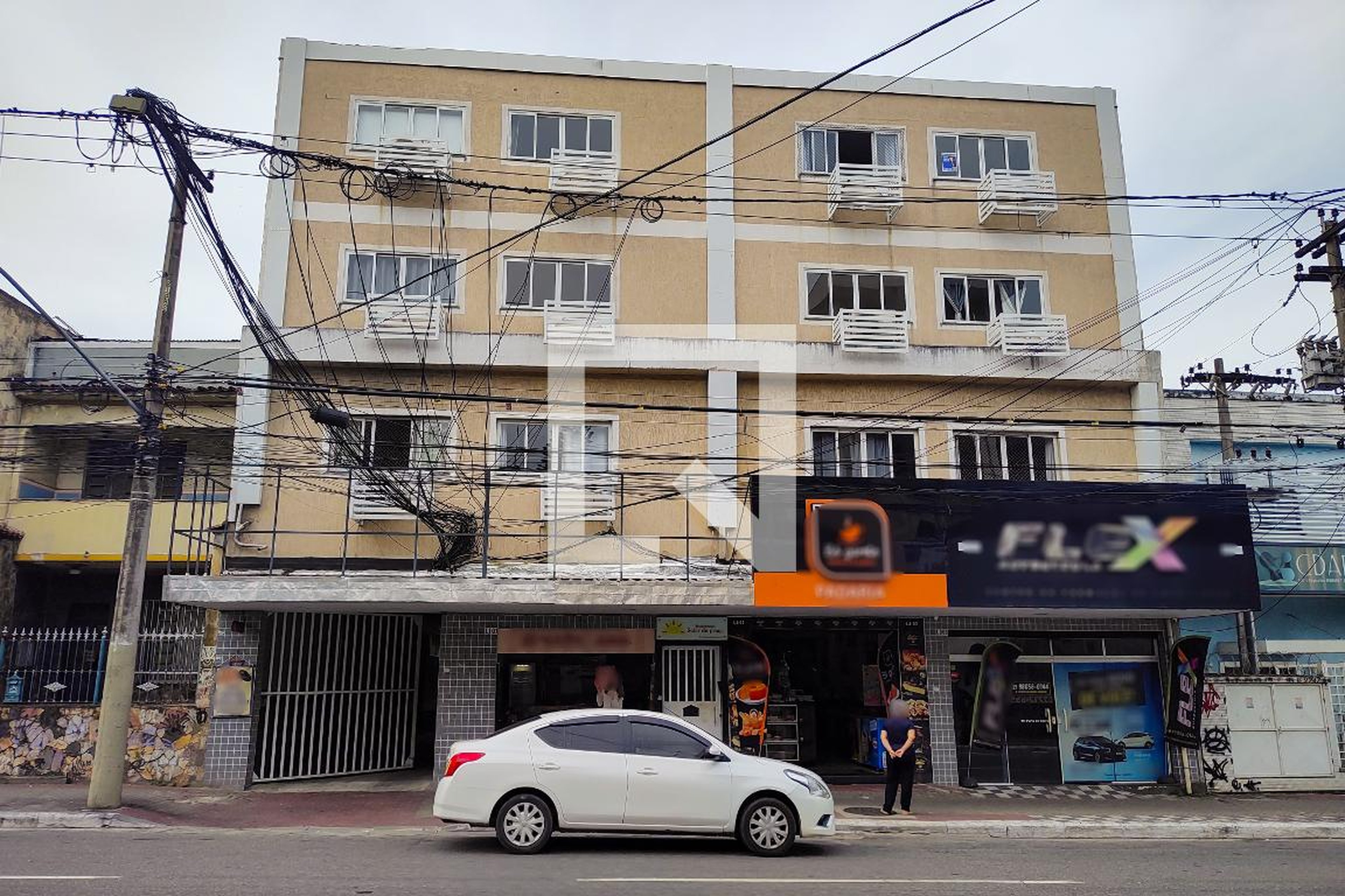 Fachada do Prédio Residencial Solar da Praça