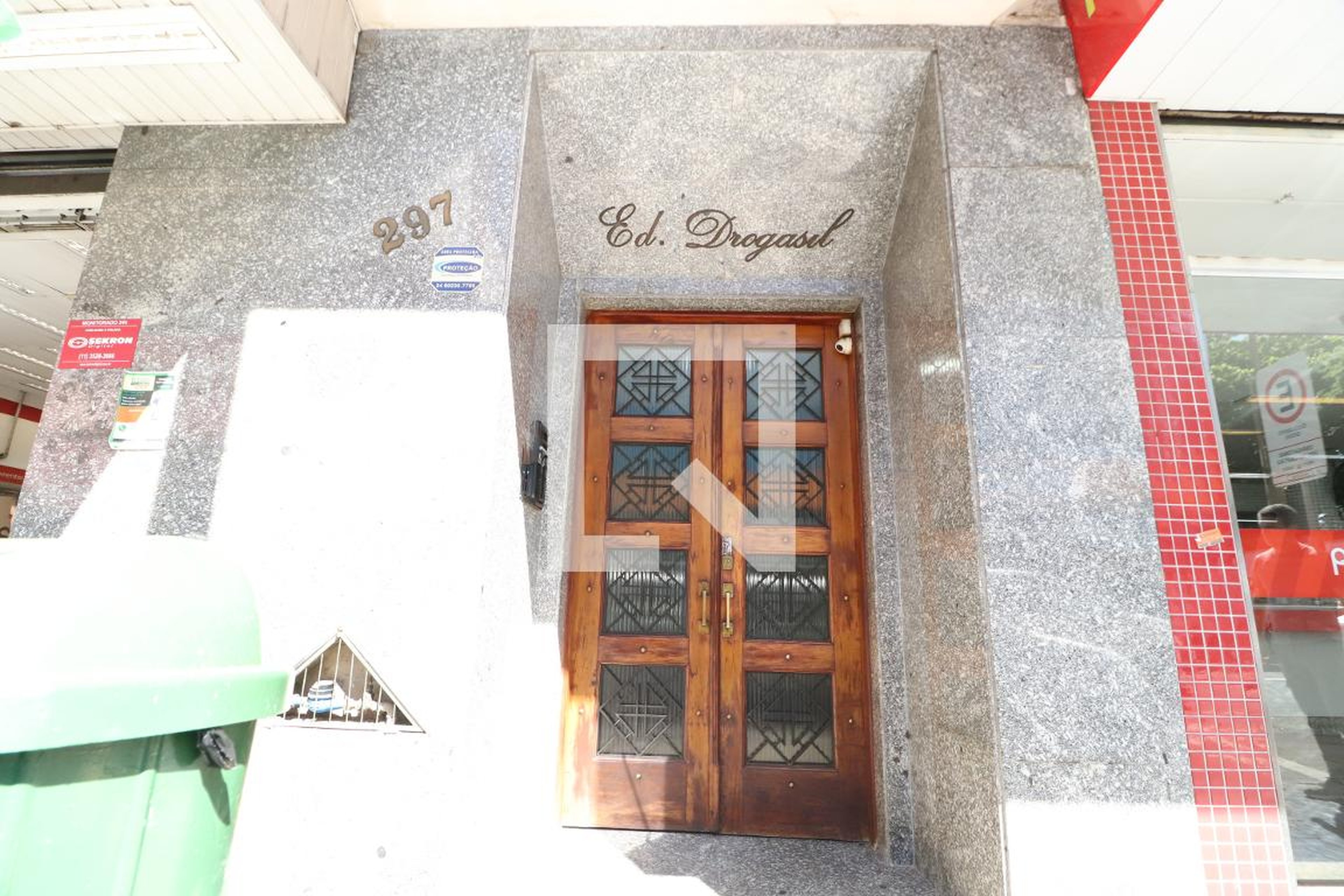 Fachada Condomínio em Avenida Afonso Pena, 297