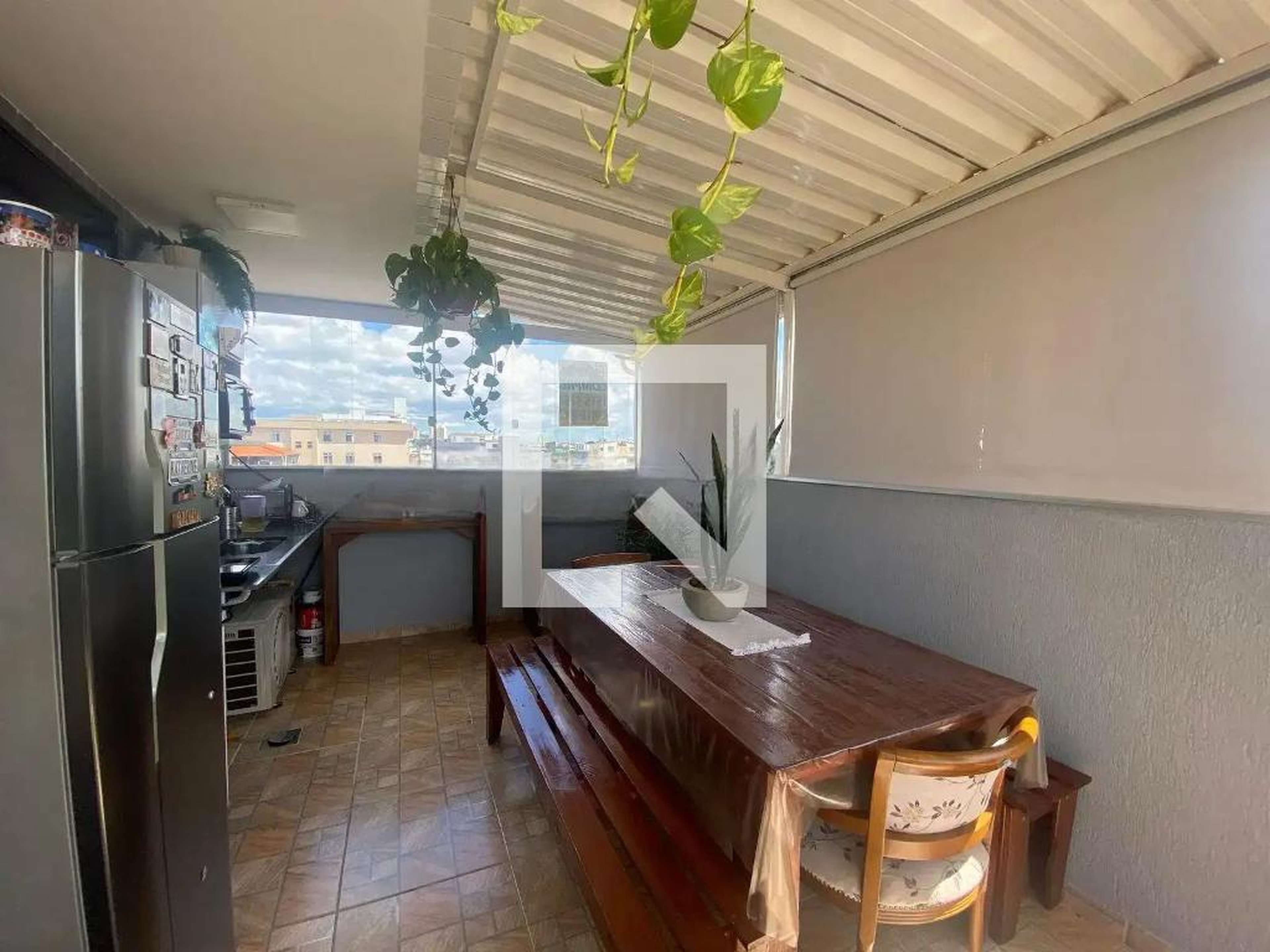 Área Externa Condomínio em Rua Macaé, 499