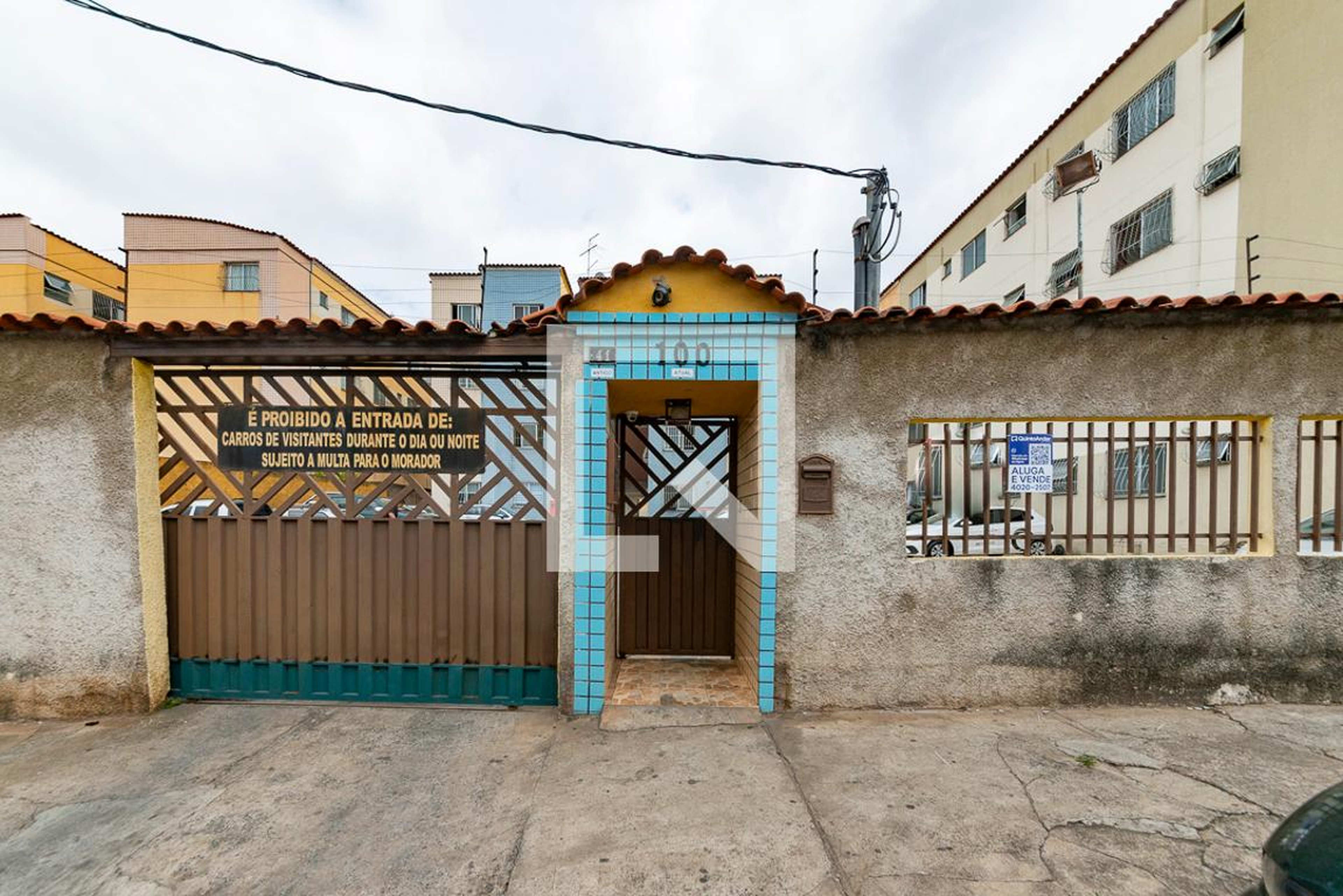 Fachada Condomínio em Rua Sargento Johnny da Silva, 100