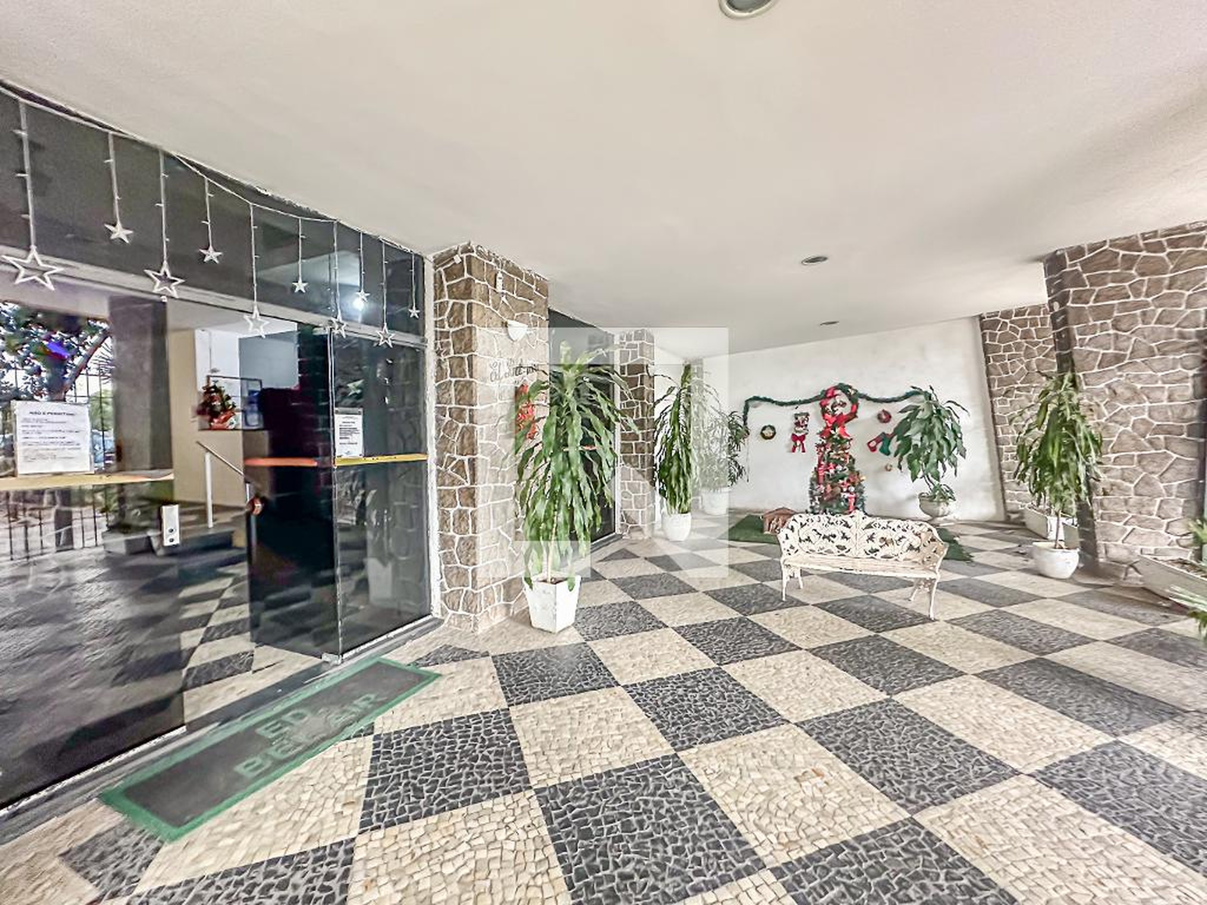 Hall de entrada - Edifício Bel Air