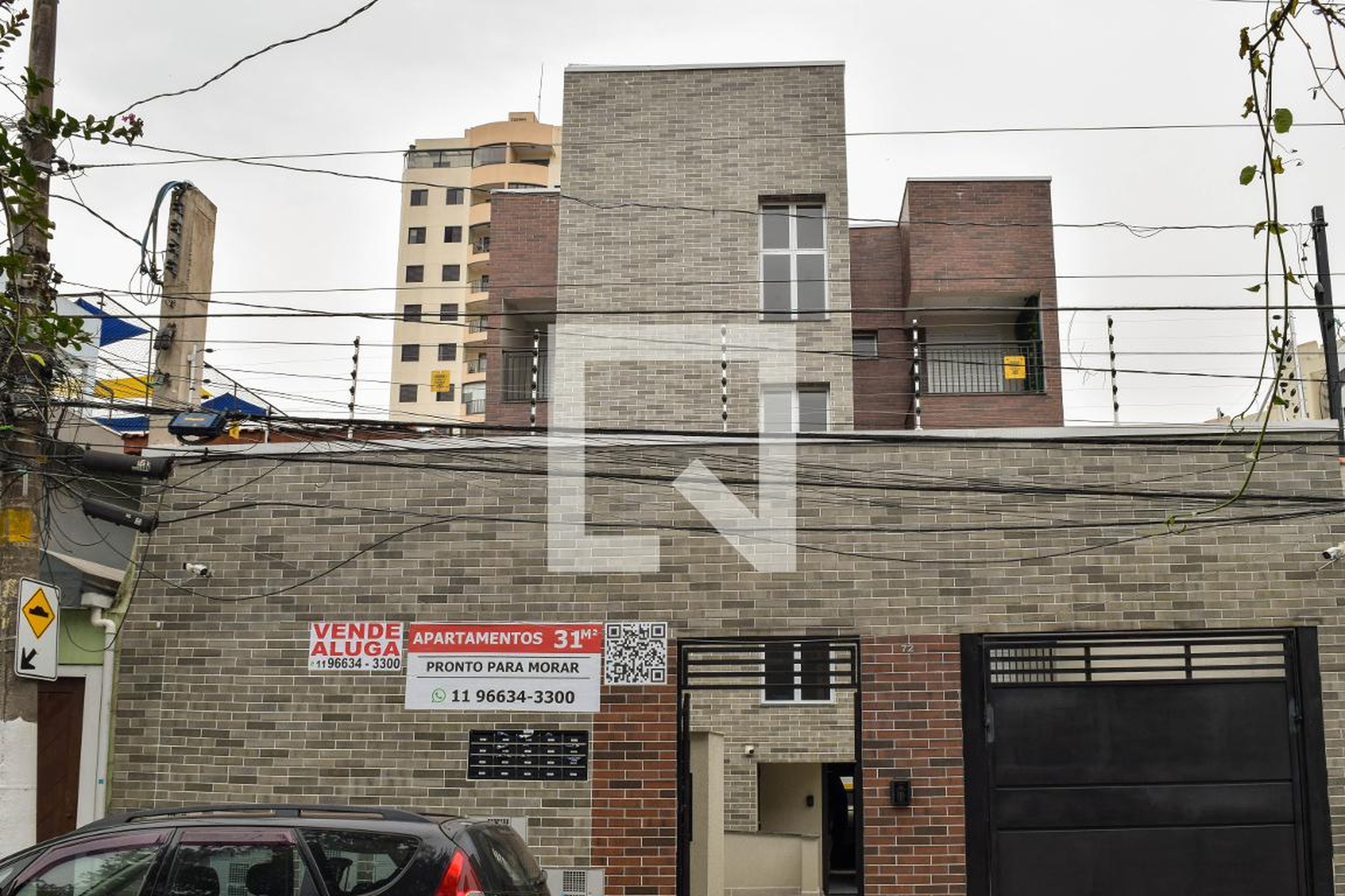 Fachada Condomínio em Rua Baependi, 72