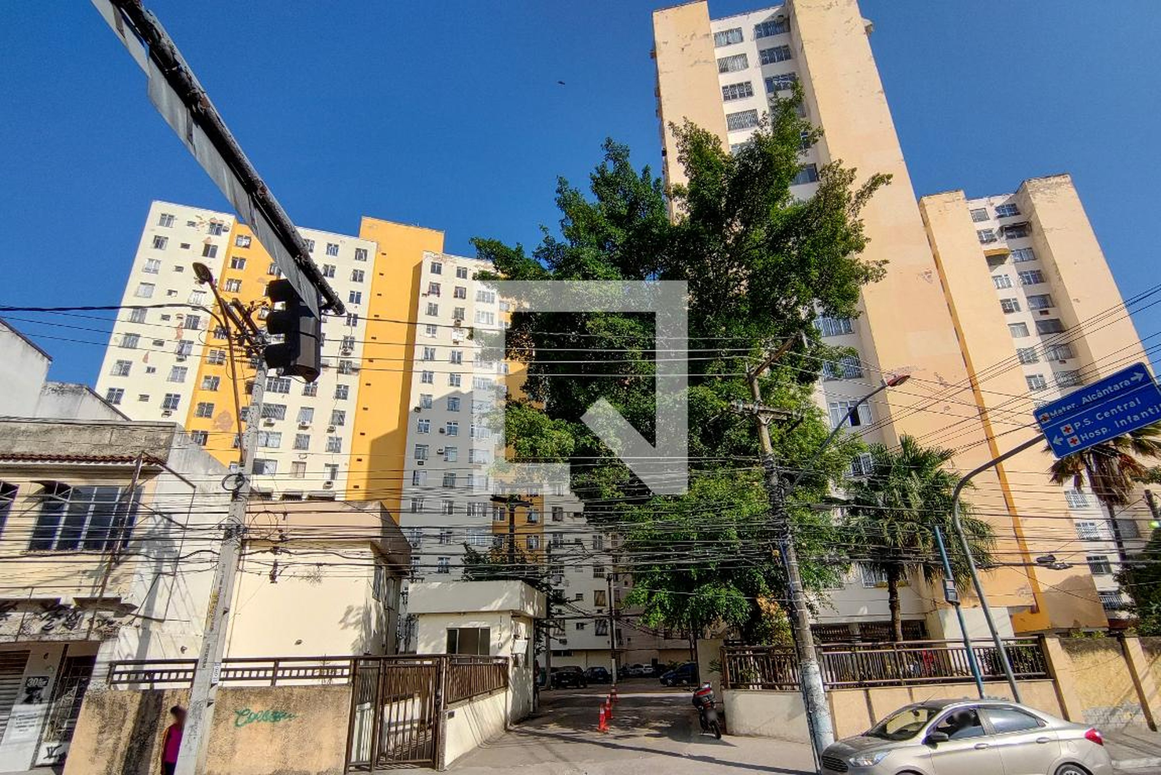 Fachada do condomínio Condomínio Vivendas de São Gonçalo