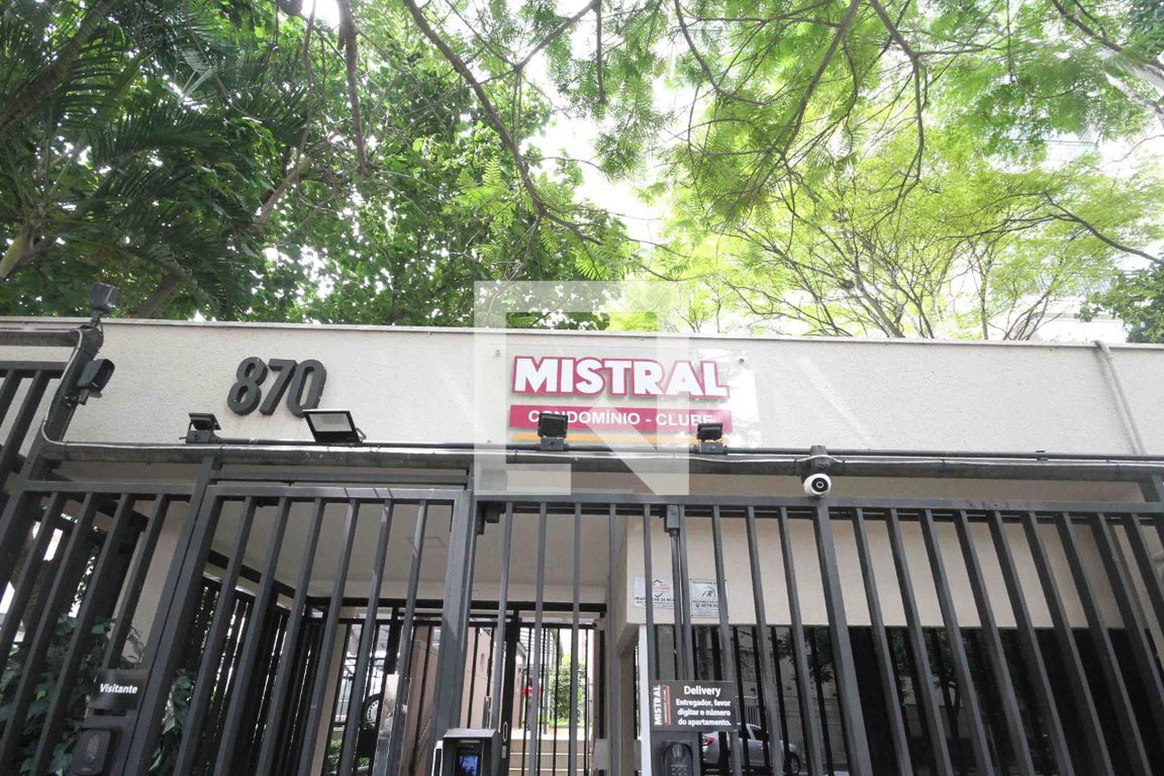 Fachada Condomínio Mistral  Clube