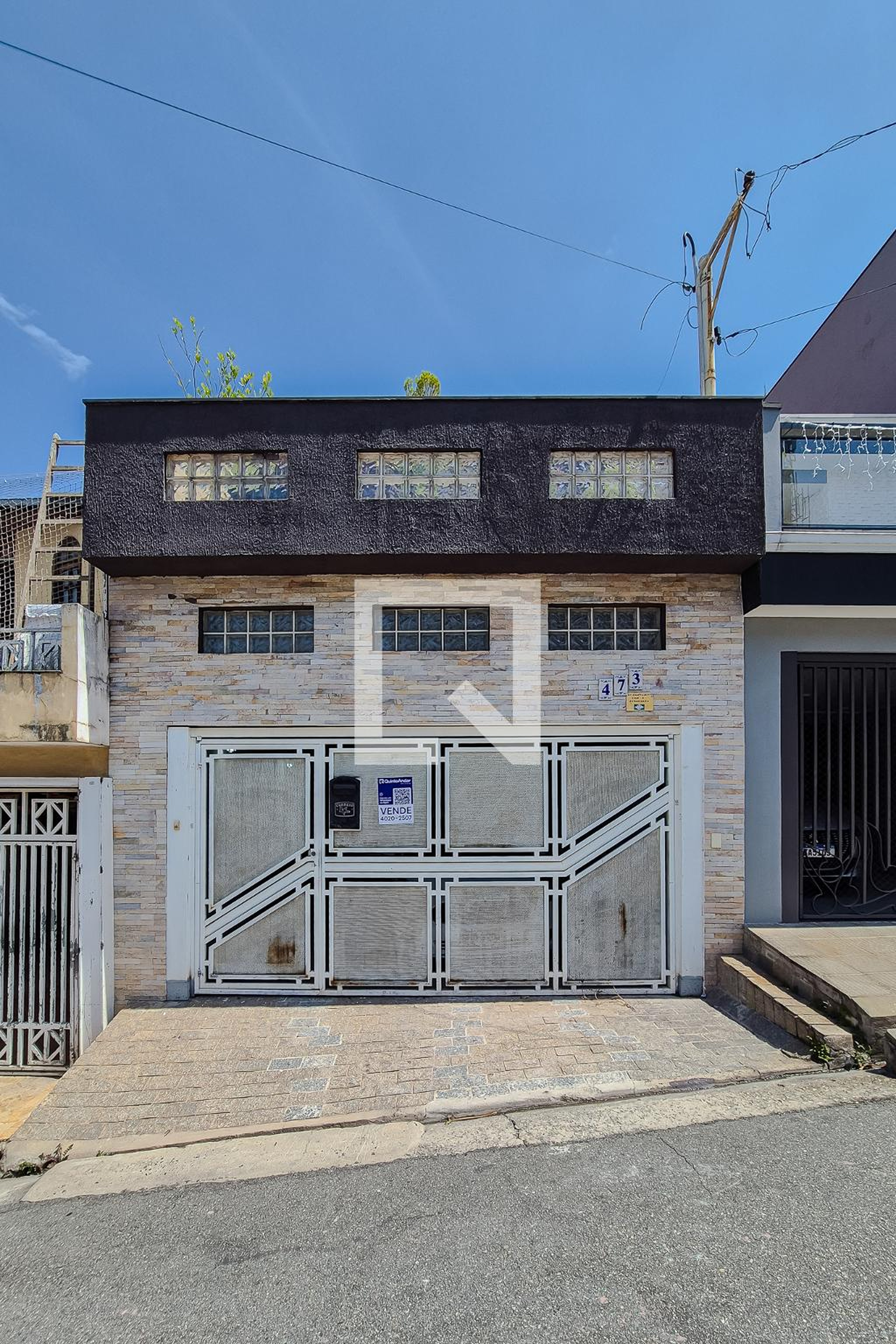 Fachada Condomínio em Rua Manuel Hernandes Lopes, 473