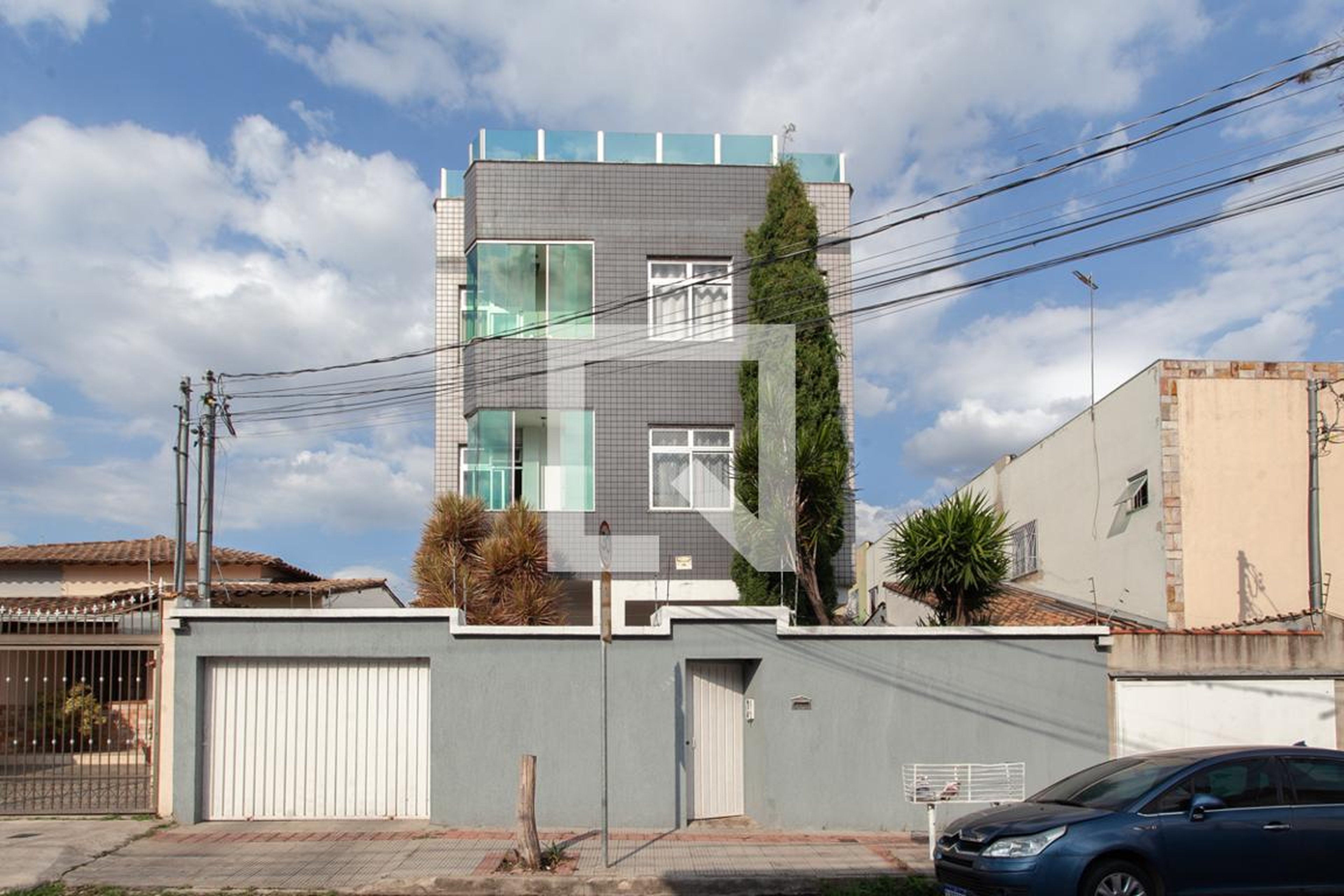 Fachada Condomínio em Rua Visconde de Taunay, 948