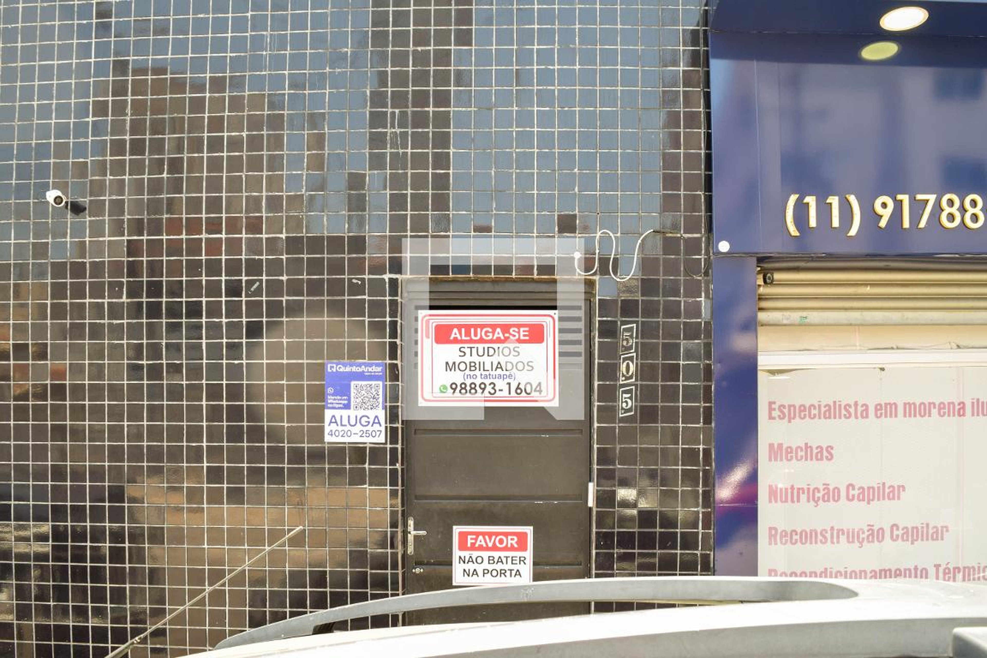 Fachada Condomínio em Rua Antônio Camardo, 505