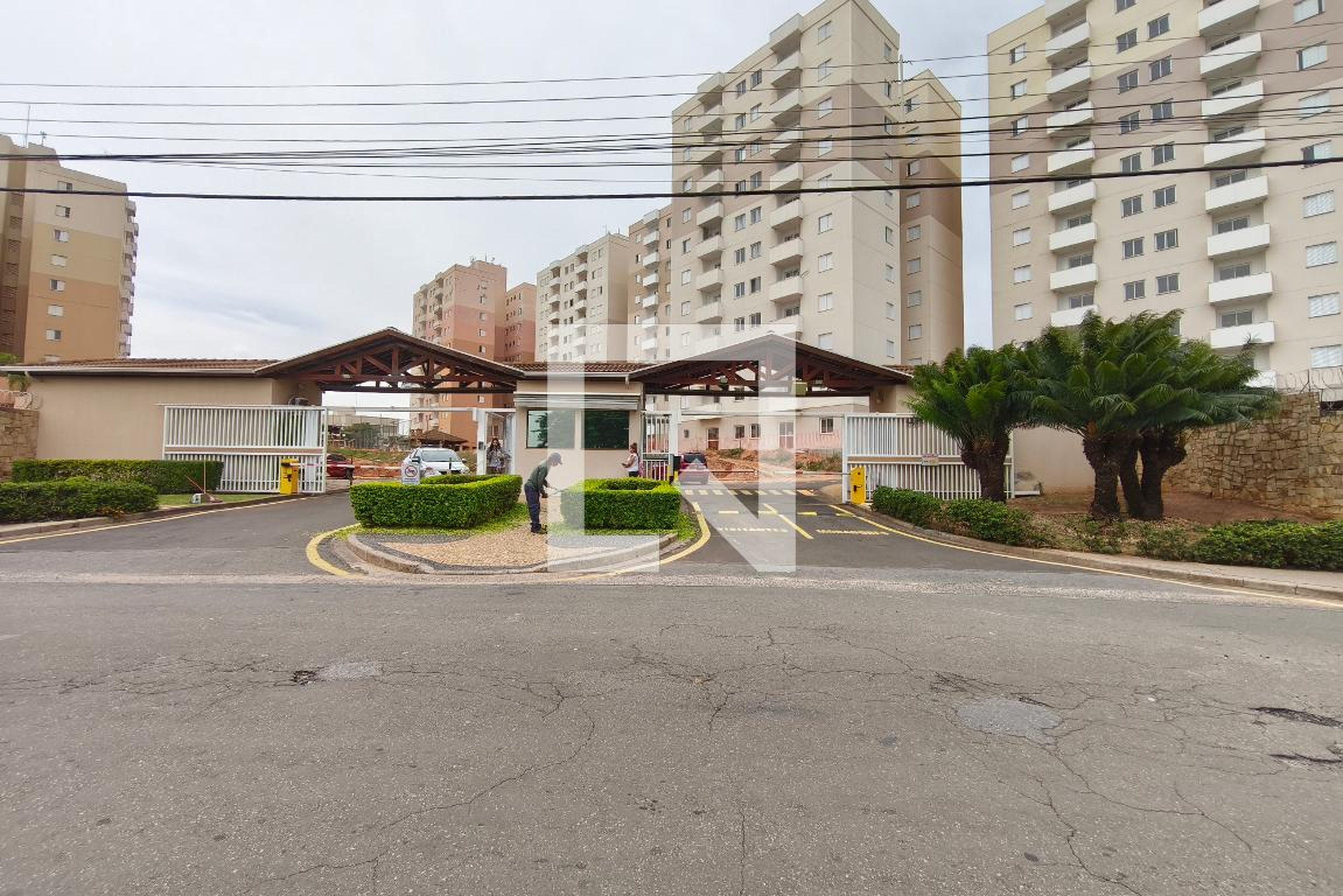 Fachada do Condomínio Condomínio Portal das Amoreiras