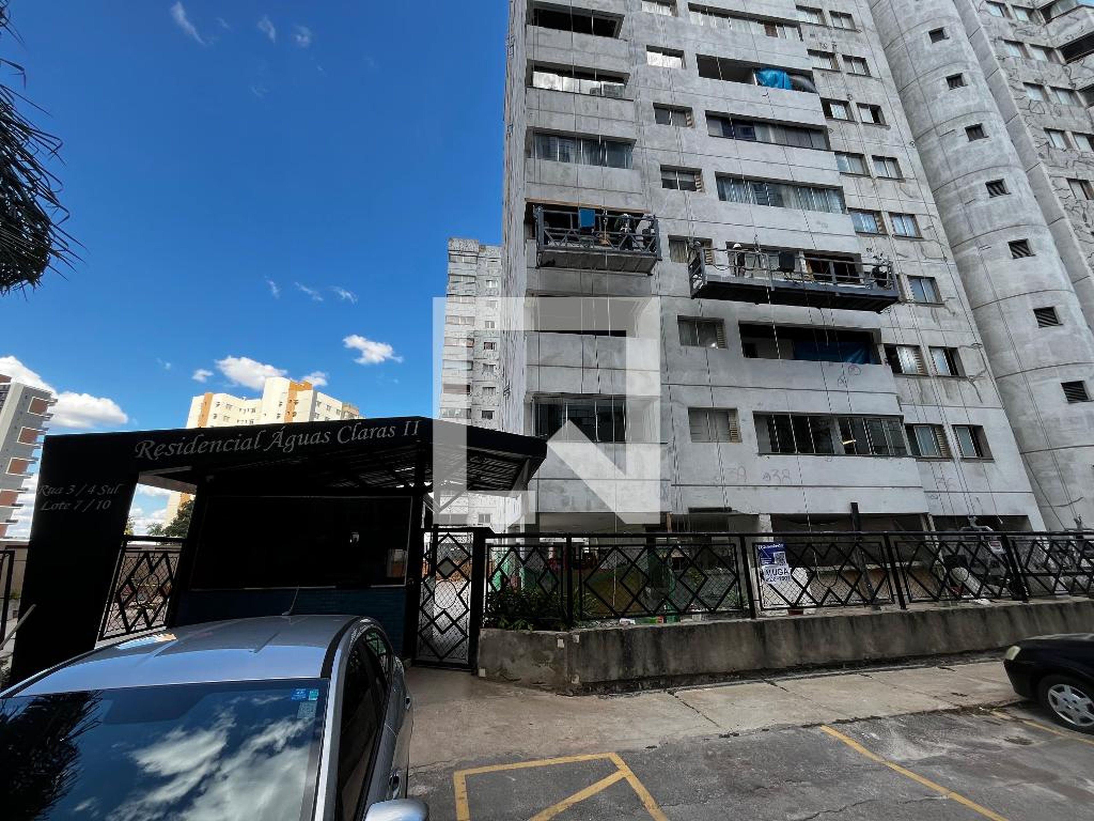 Fachada Condomínio em Rua 4 Sul, Lote 10