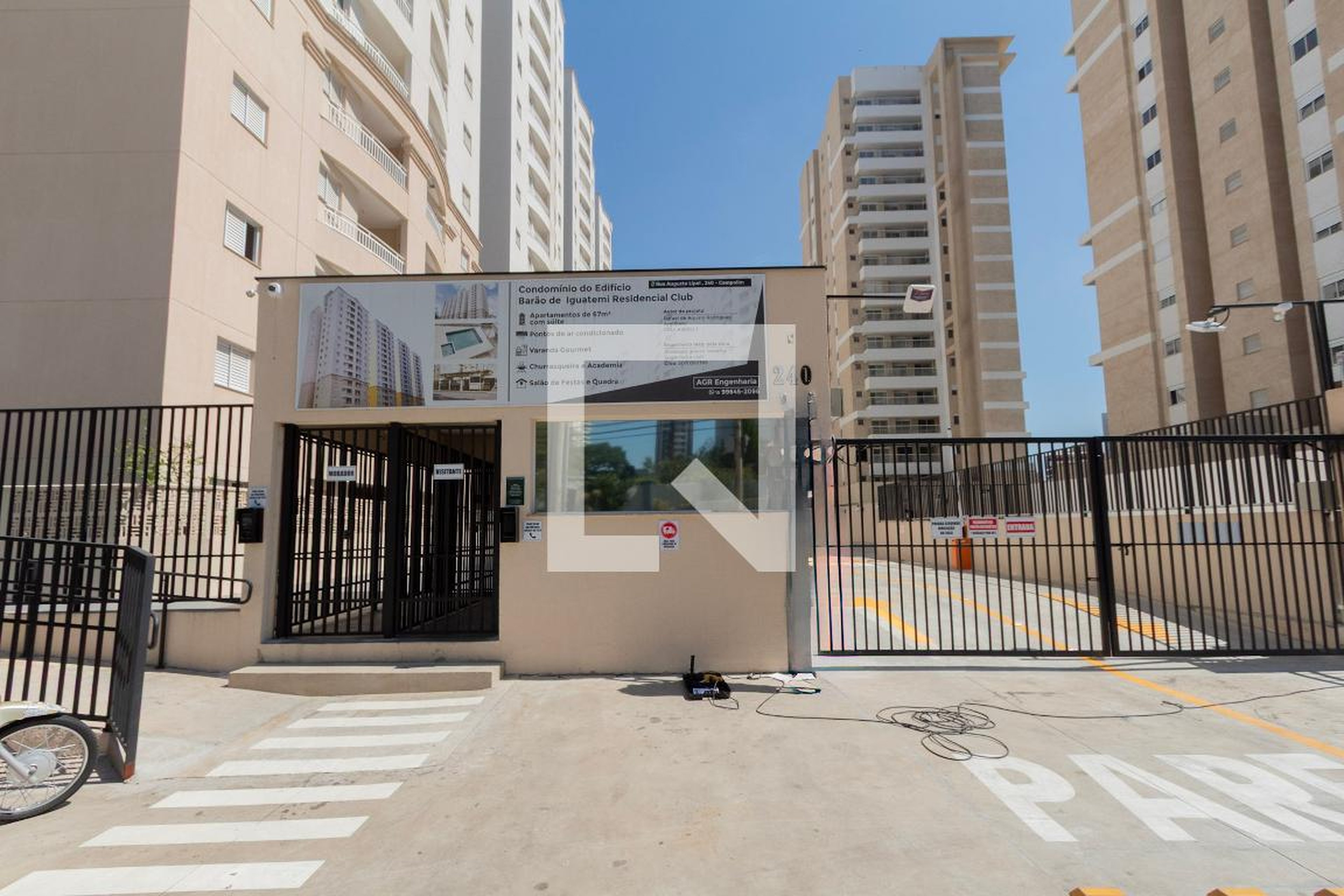 Fachada Condomínio Barão de Iguatemi
