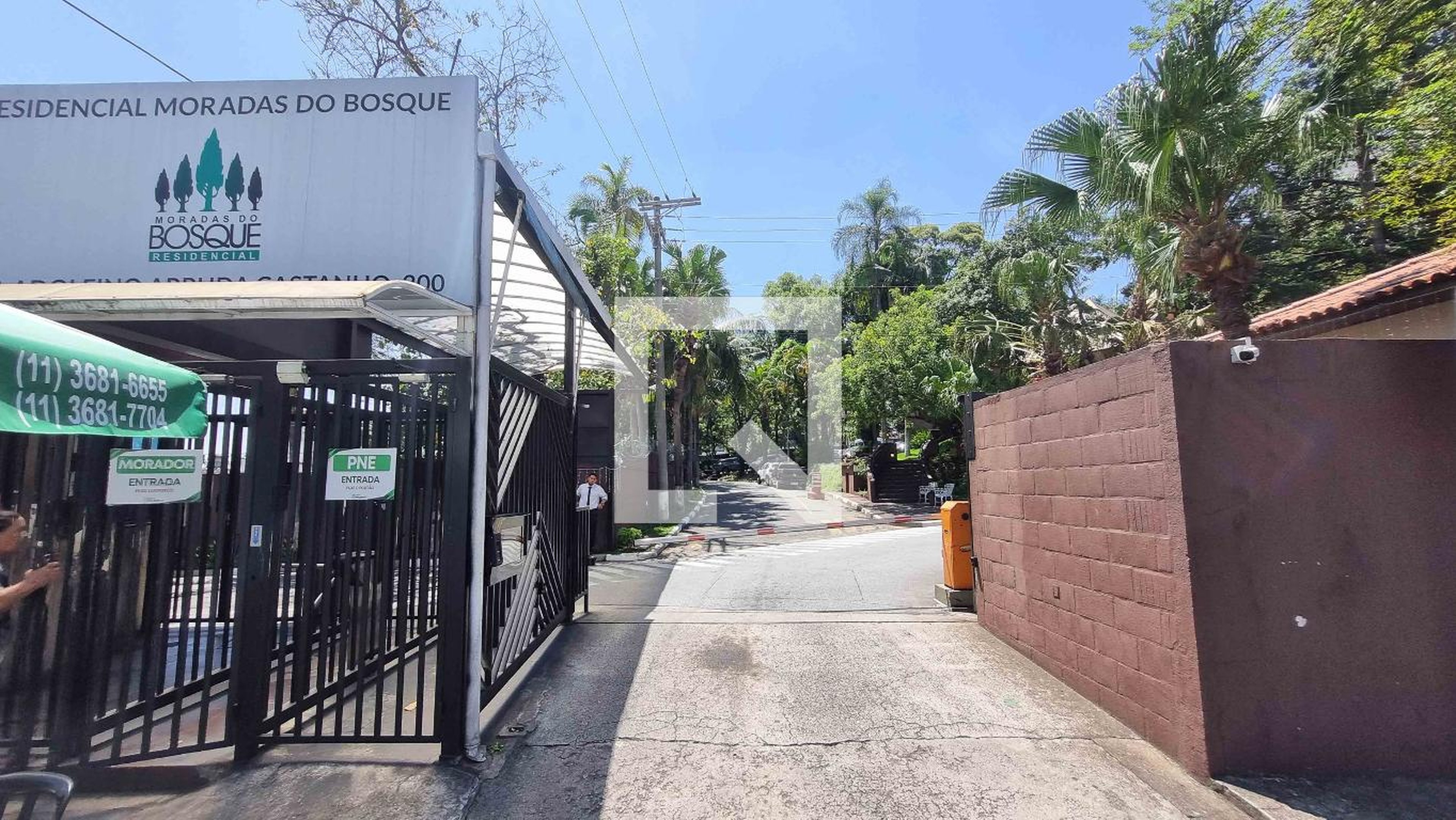 Fachada Condomínio Moradas do Bosque