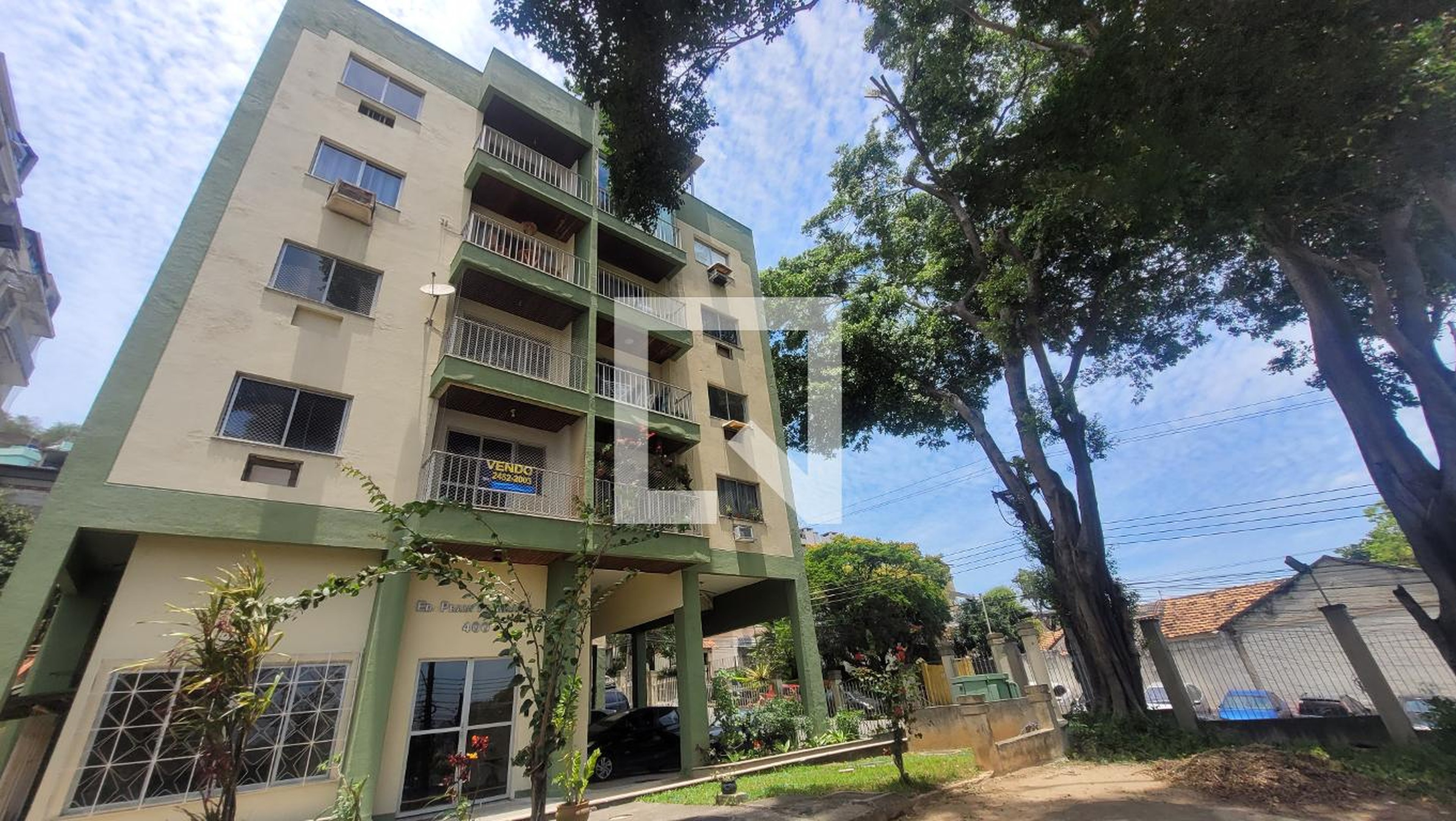 Fachada Condomínio em Rua Maricá, 400