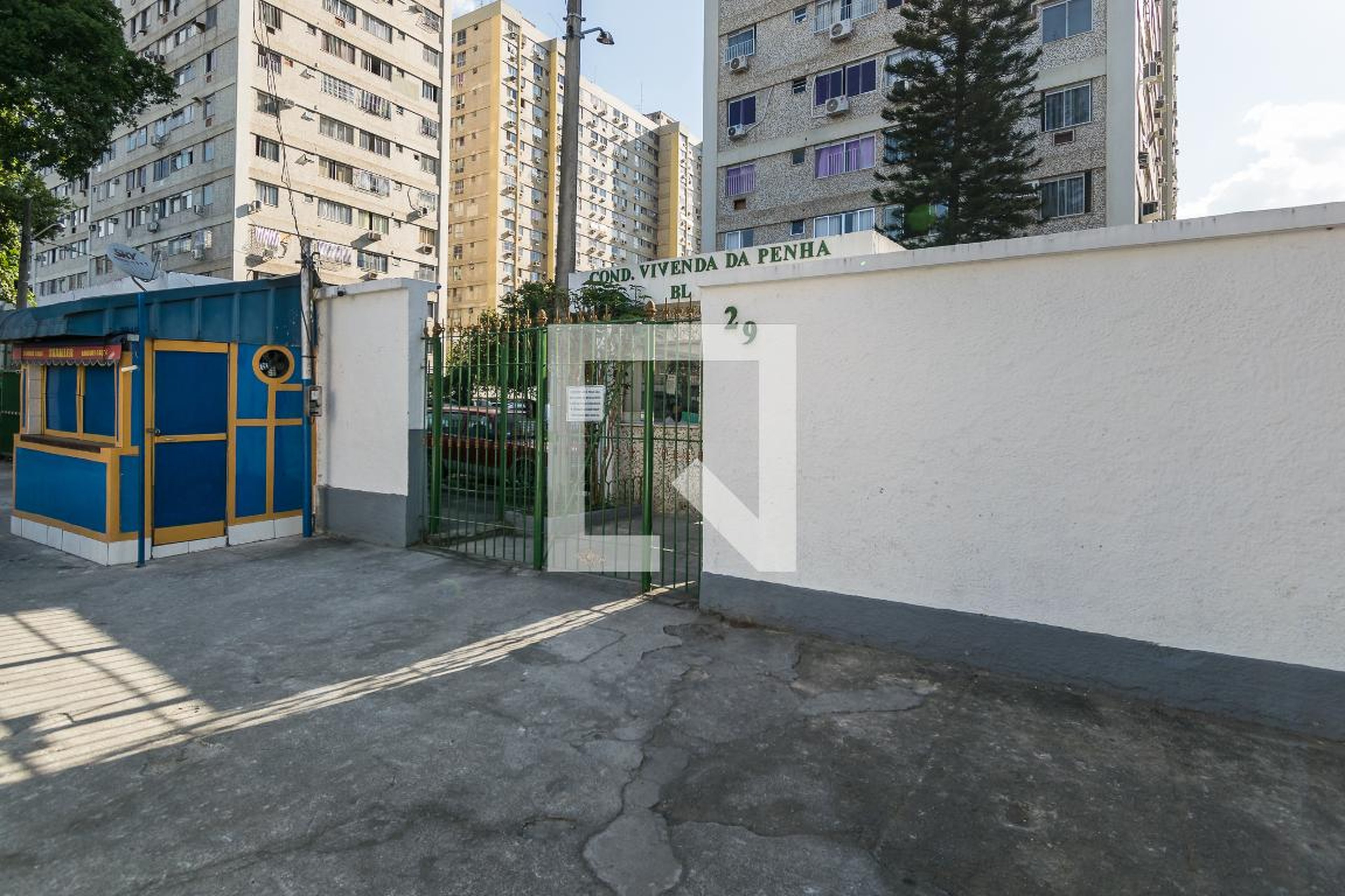 Fachada do Condomínio Residencial Vivenda da Penha