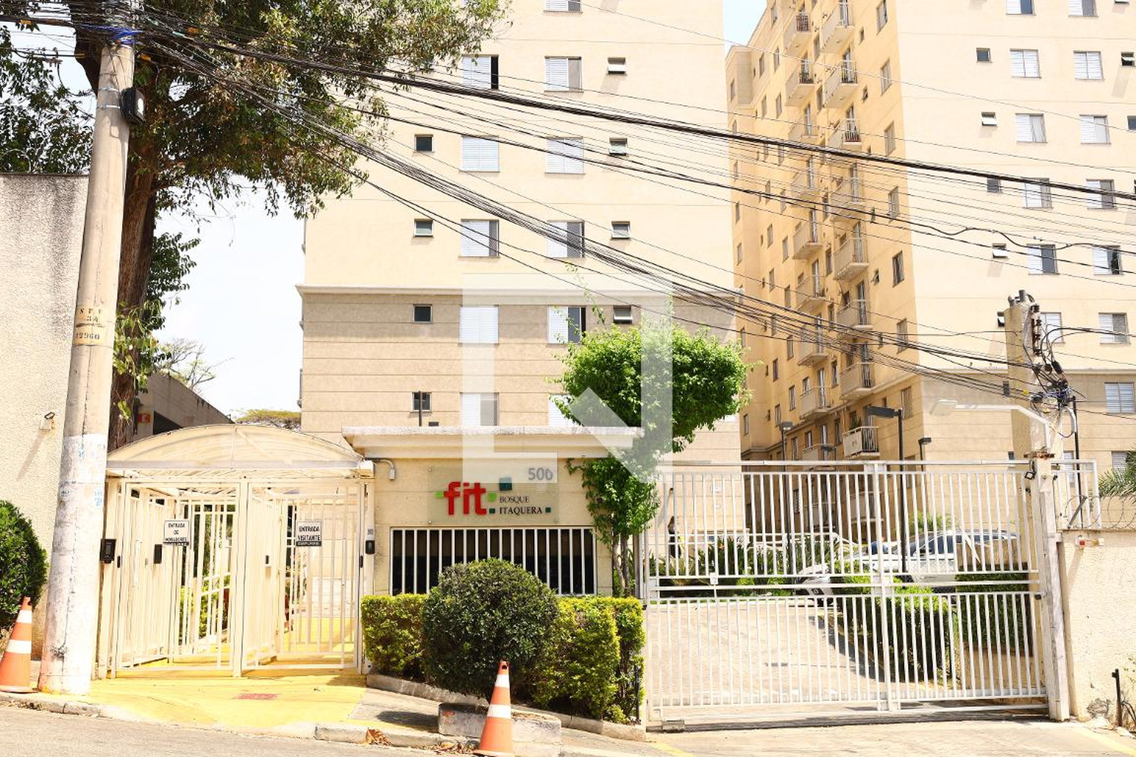 Fachada do condomínio Condomínio Fit Bosque Itaquera