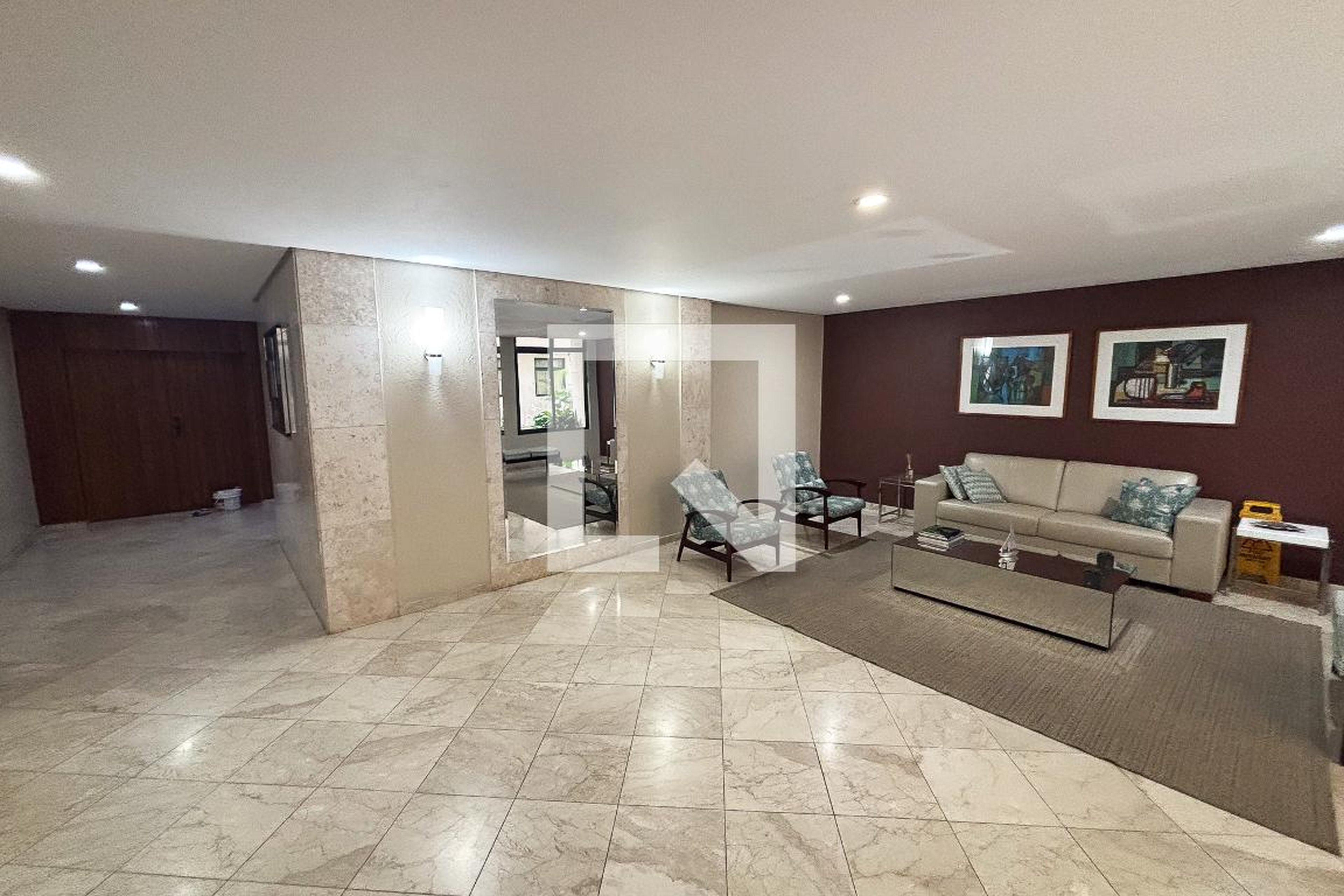 hall de entrada - Edifícios Dona Ruth Dona Raquel