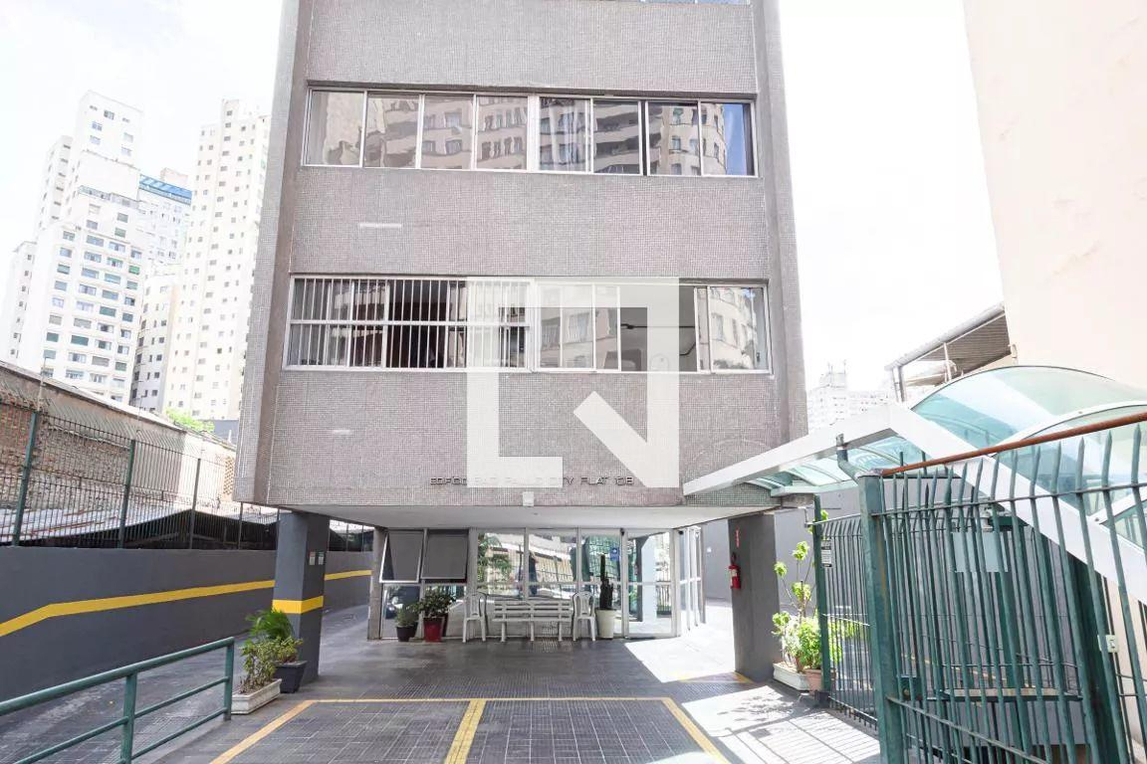 Fachada Edifício São Paulo City Flat