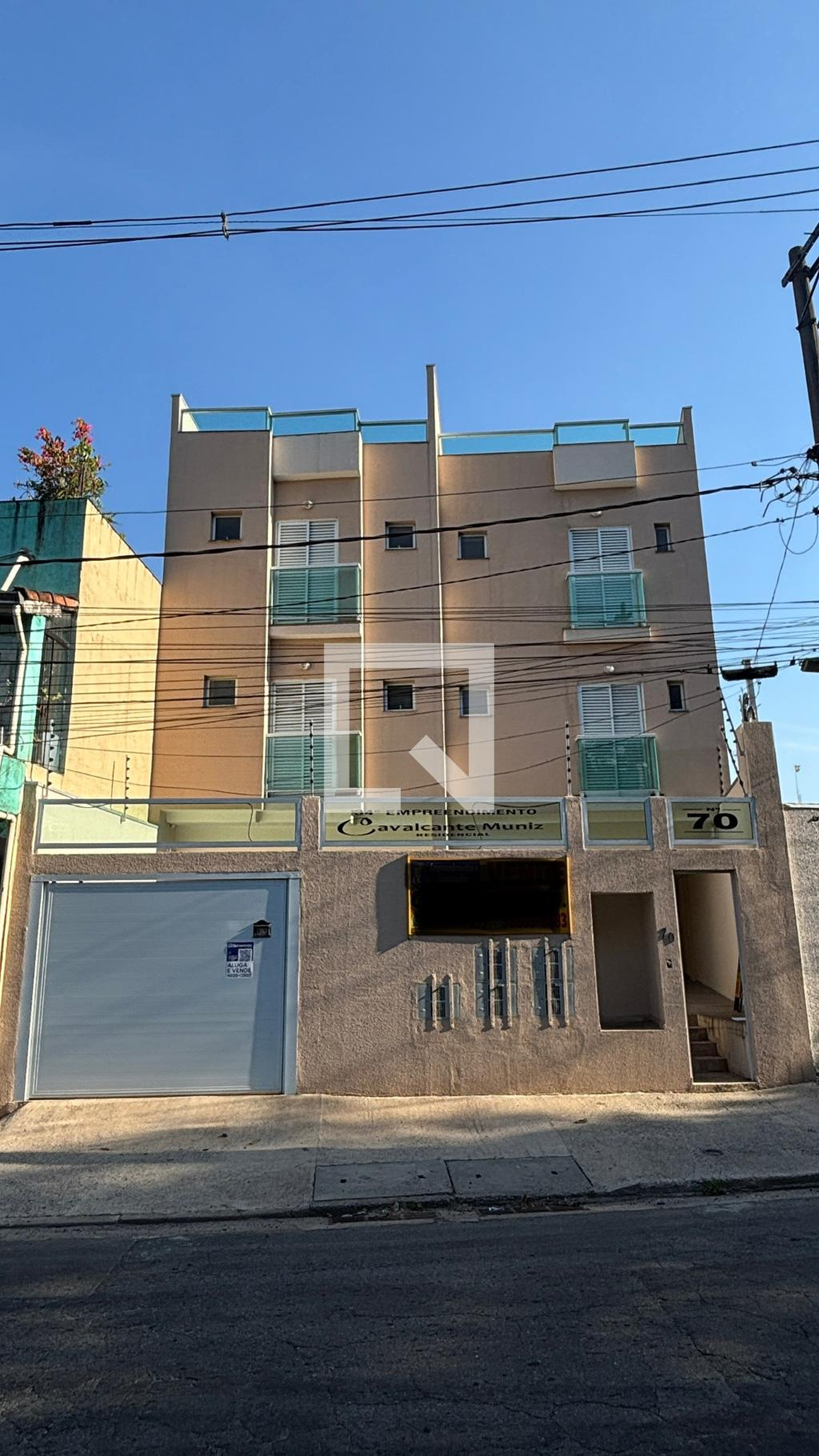 Fachada Condomínio em Rua Guarará, 70