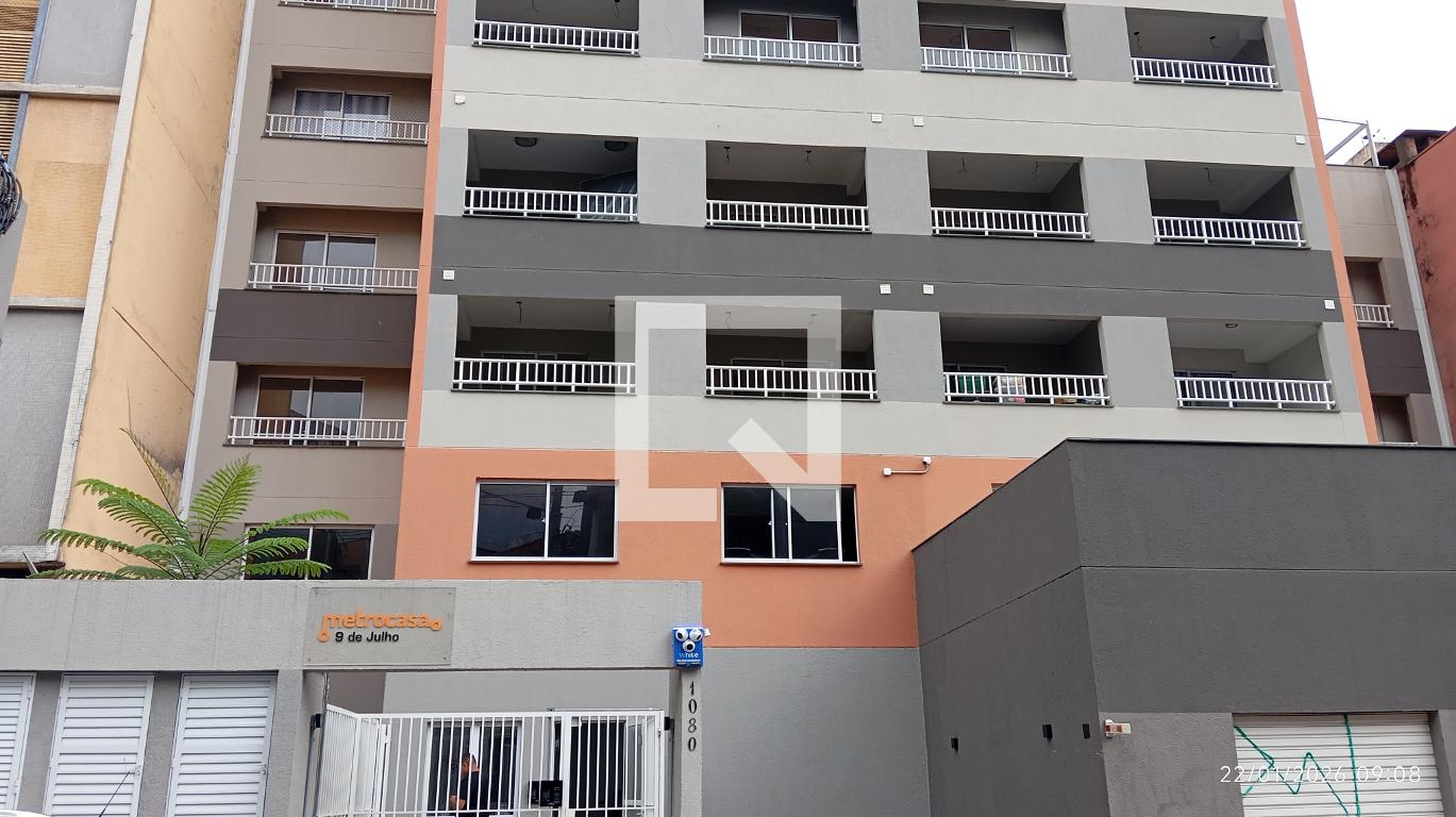 Fachada Condomínio Metrocasa 14 Bis